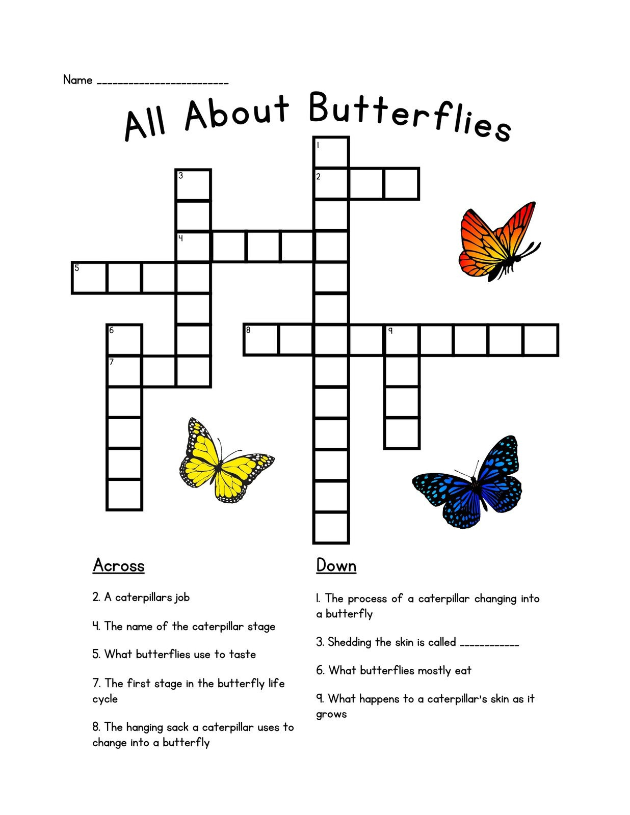 Free And Customizable Crossword Puzzle Templates | Canva in Crossword Maker Printable Free