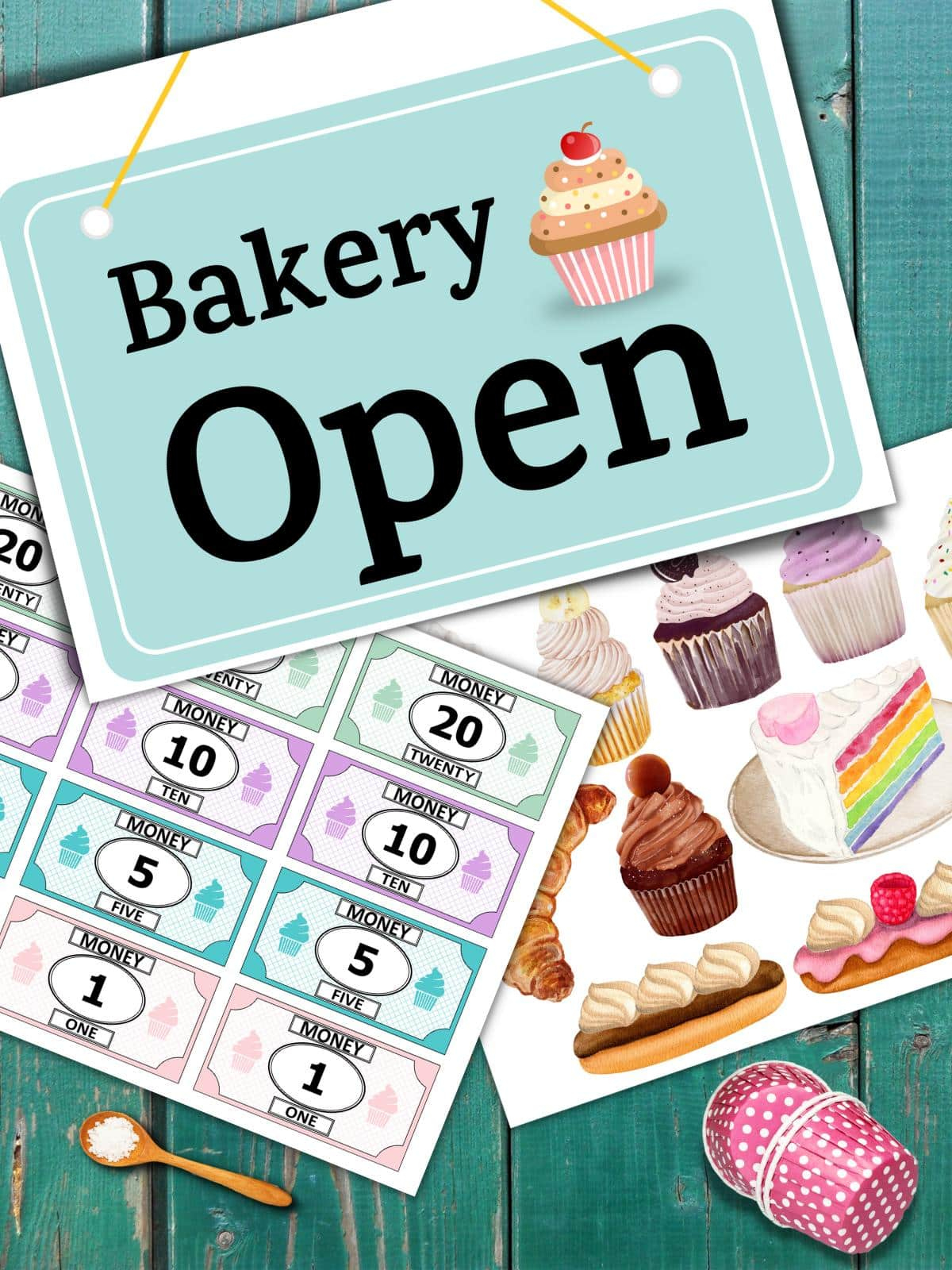 Free Bakery Dramatic Play Printables For Kids - Craft · Share · Play within Free Dramatic Play Printables