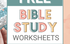 Free Bible Study Worksheets And Printables For Women for Free Printable Bible Study Lessons For Adults