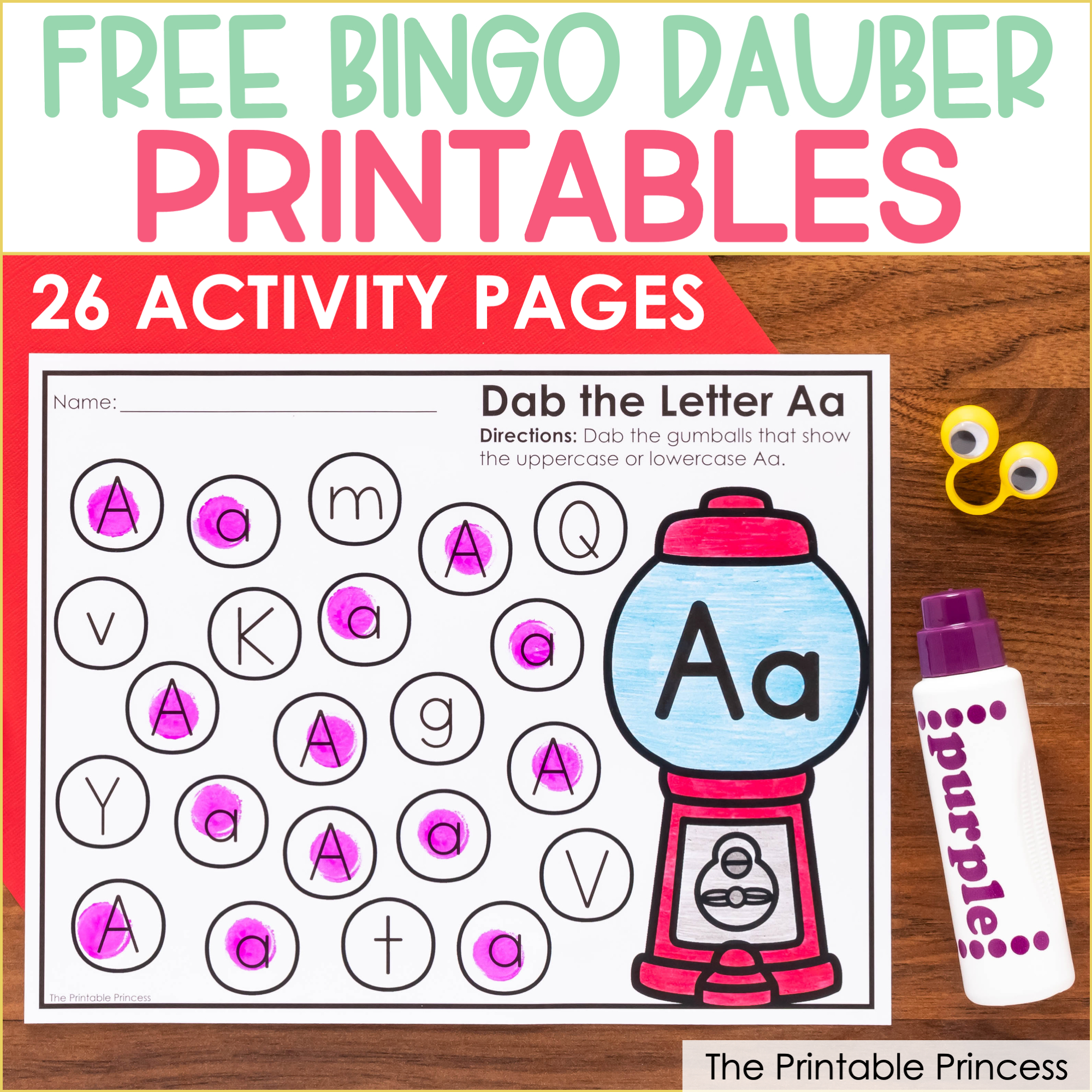 Free Bingo Dauber Printables with regard to Free Bingo Dauber Printables
