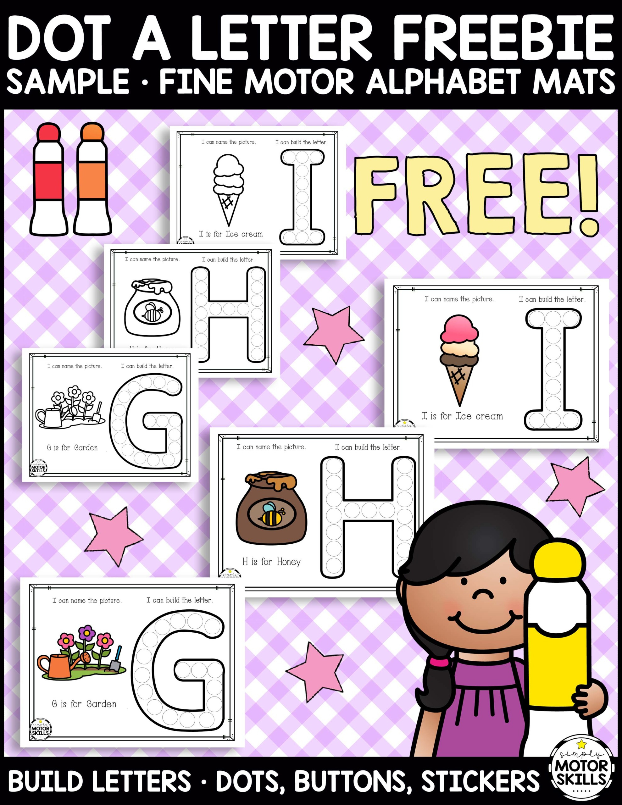 Free Bingo Daubers Printables - Your Therapy Source with regard to Free Bingo Dauber Printables