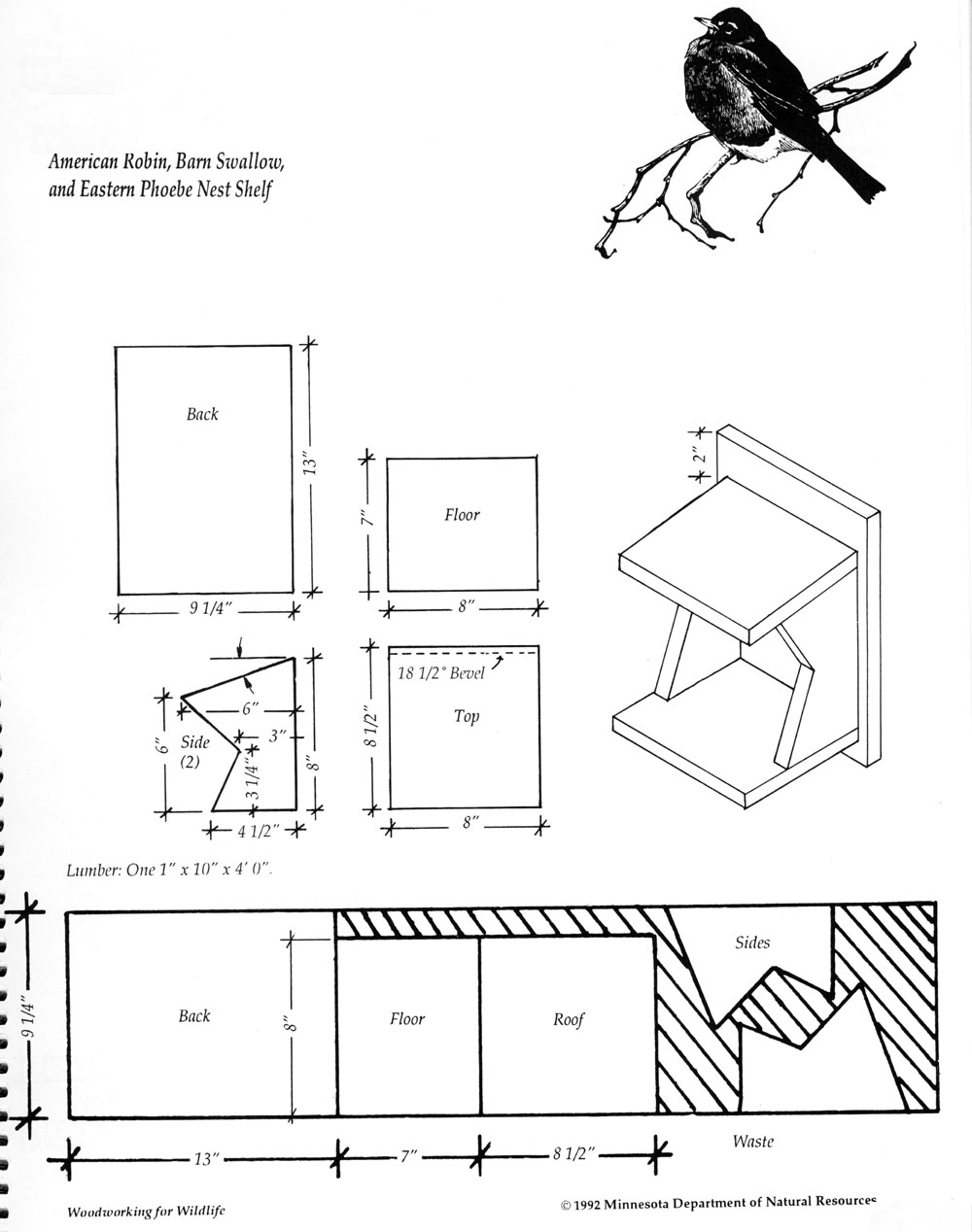 Free Bird House Plans - Bluebird, Purple Martin, Wren, More pertaining to Free Printable Purple Martin Bird House Plans