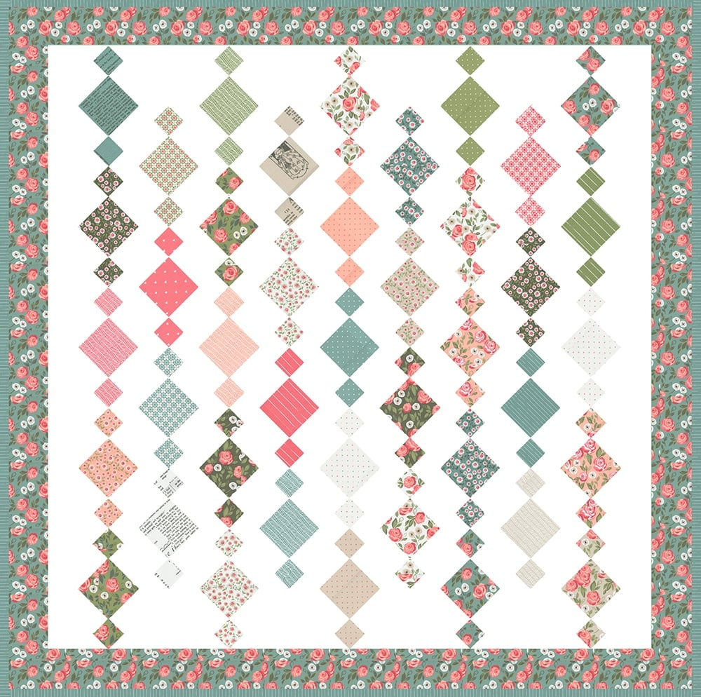 Free Chandelier Quilt Pattern + Video Tutorialjenny Doan Of Msqc within Jordan Fabrics Printable Chandelier Quilt Pattern Free