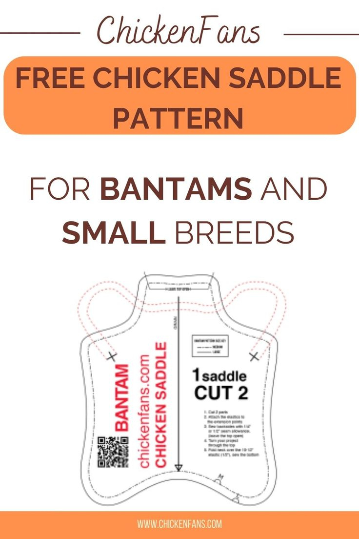 Free Chicken Saddle Pattern For Bantams And Small Chickens for Free Printable Chicken Saddle Pattern