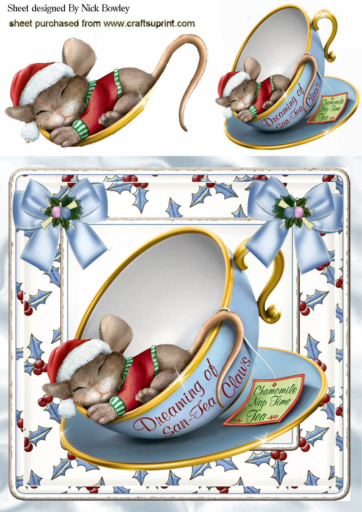 Free Christmas Decoupage Sheets To Print , Merry Dealers Christmas with regard to Free Printable 3D Decoupage Sheets