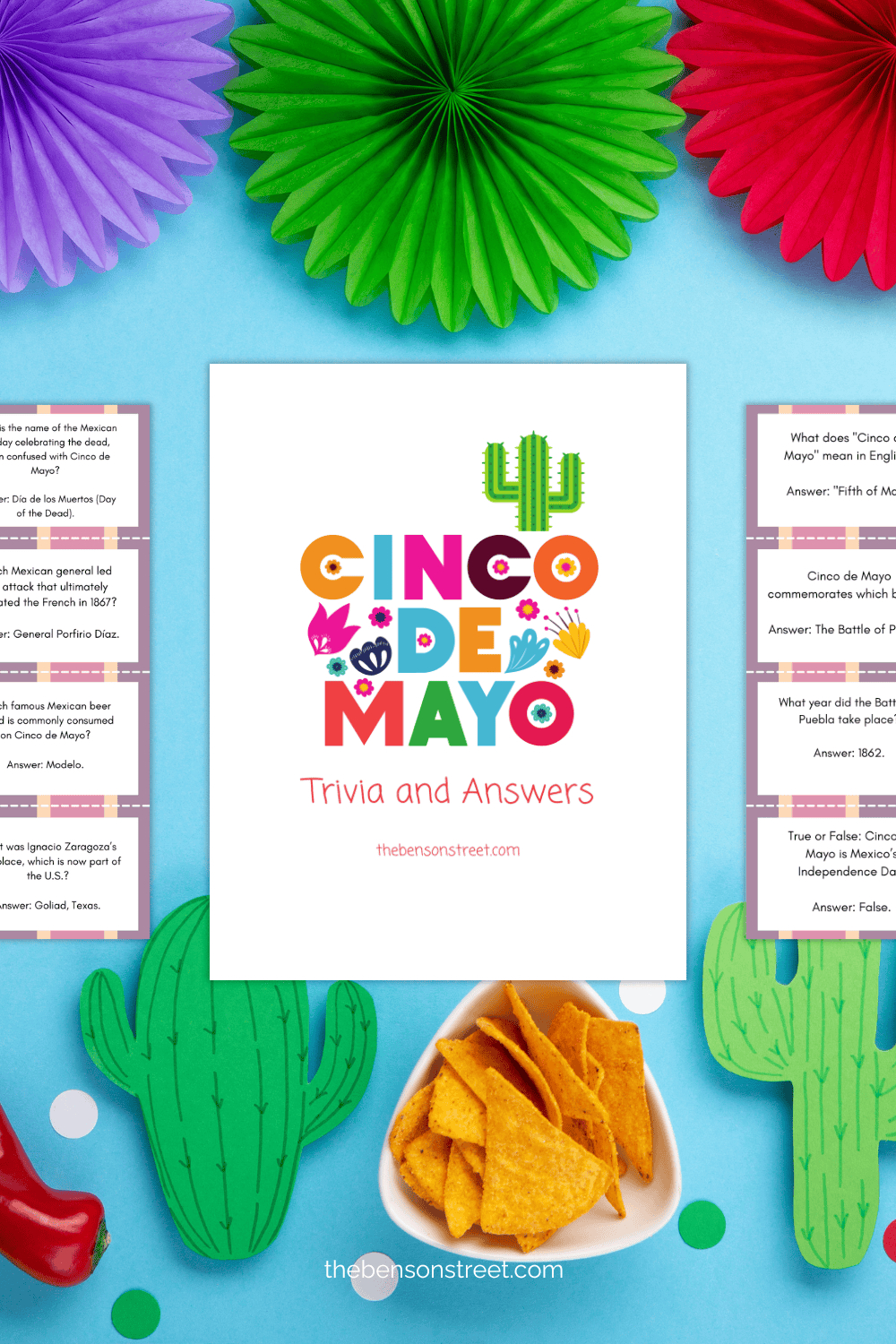 Free Cinco De Mayo Trivia Printable Cards For A Fun Game - The regarding Cinco De Mayo Trivia Printable