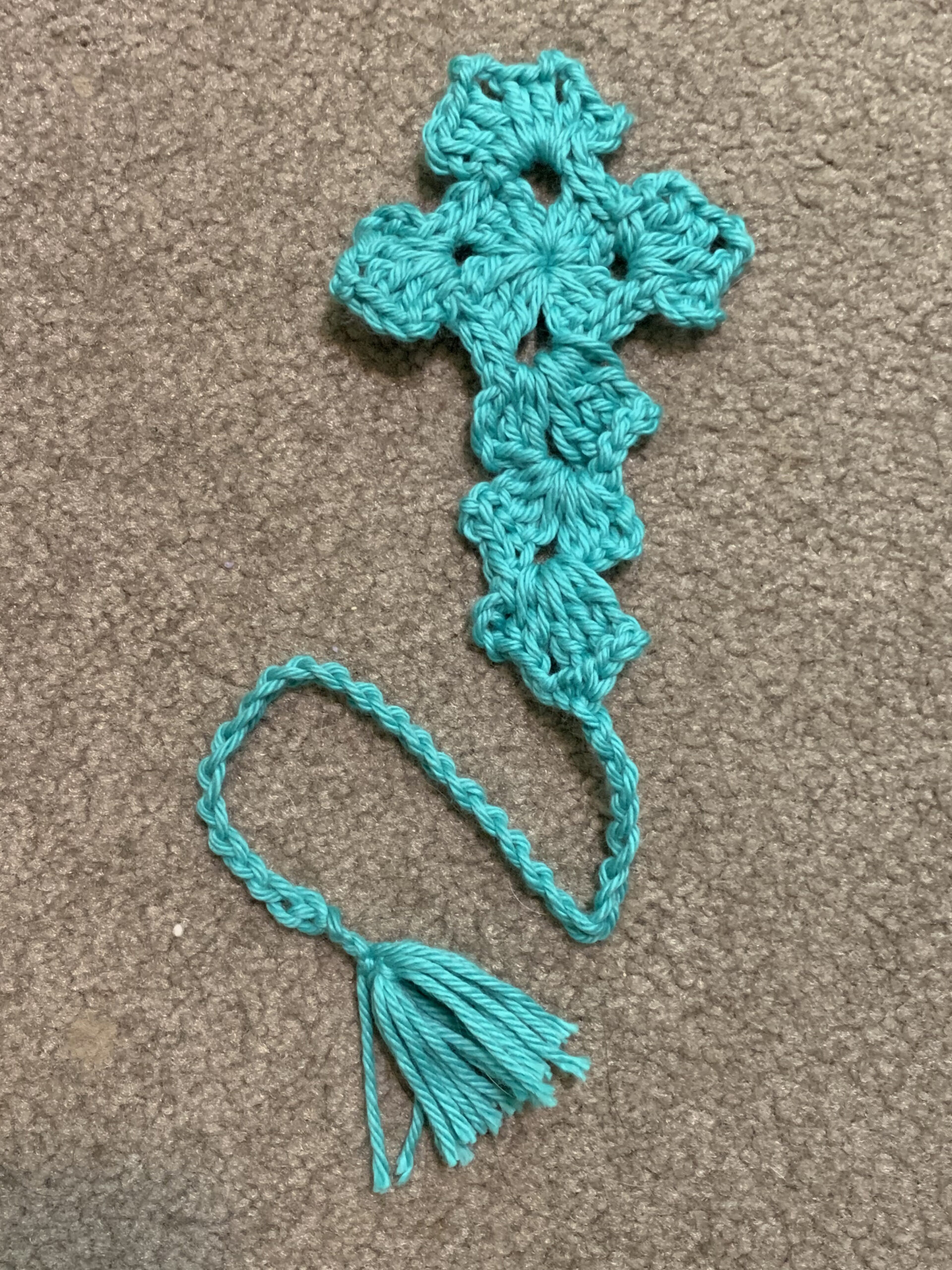 Free Crochet Cross Bible Bookmark Pattern – Night Owl Theology inside Beginner Free Printable Crochet Cross Bookmark Patterns