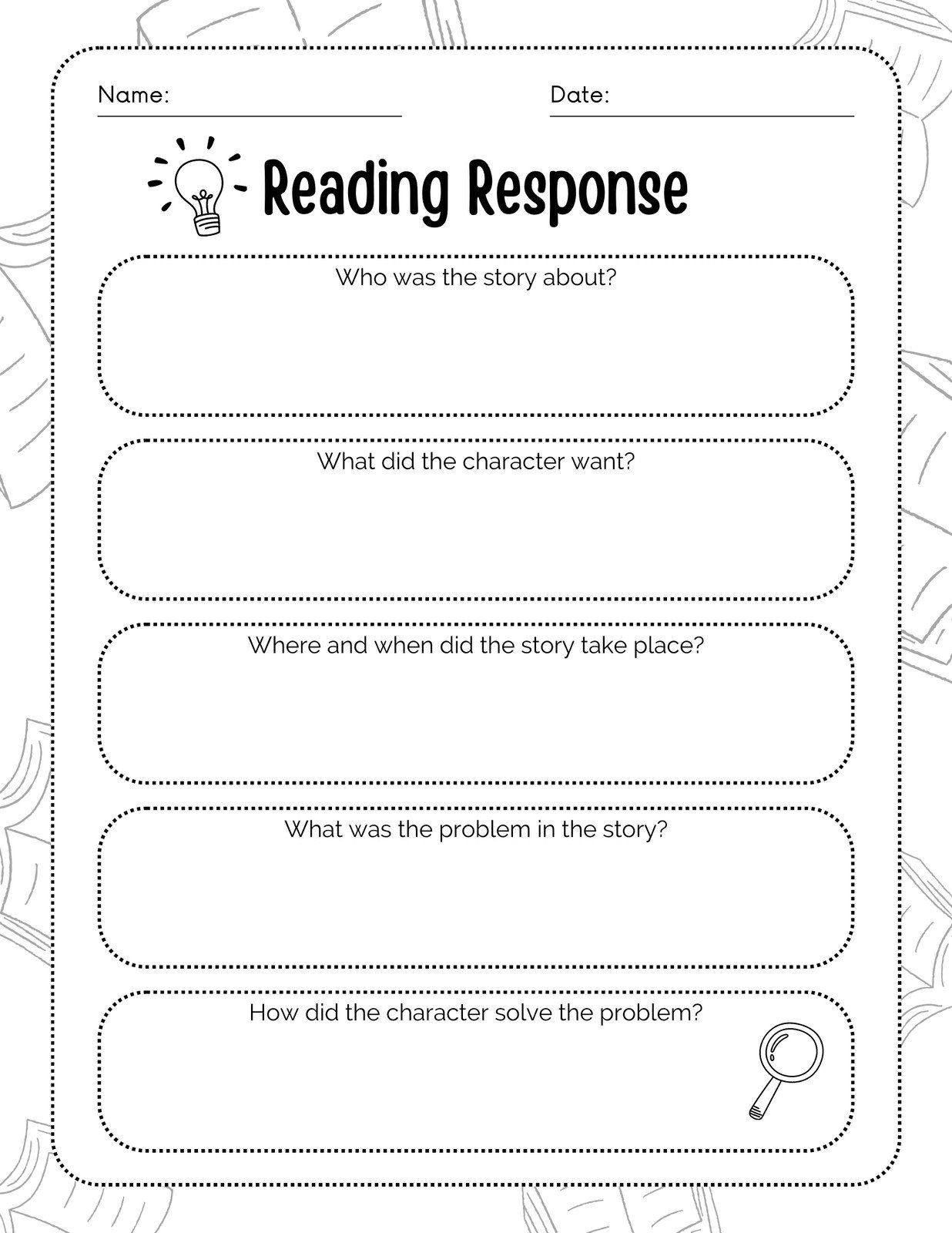 Free Custom And Printable Reading Worksheet Templates | Canva intended for Reading Worksheets Printable Printable