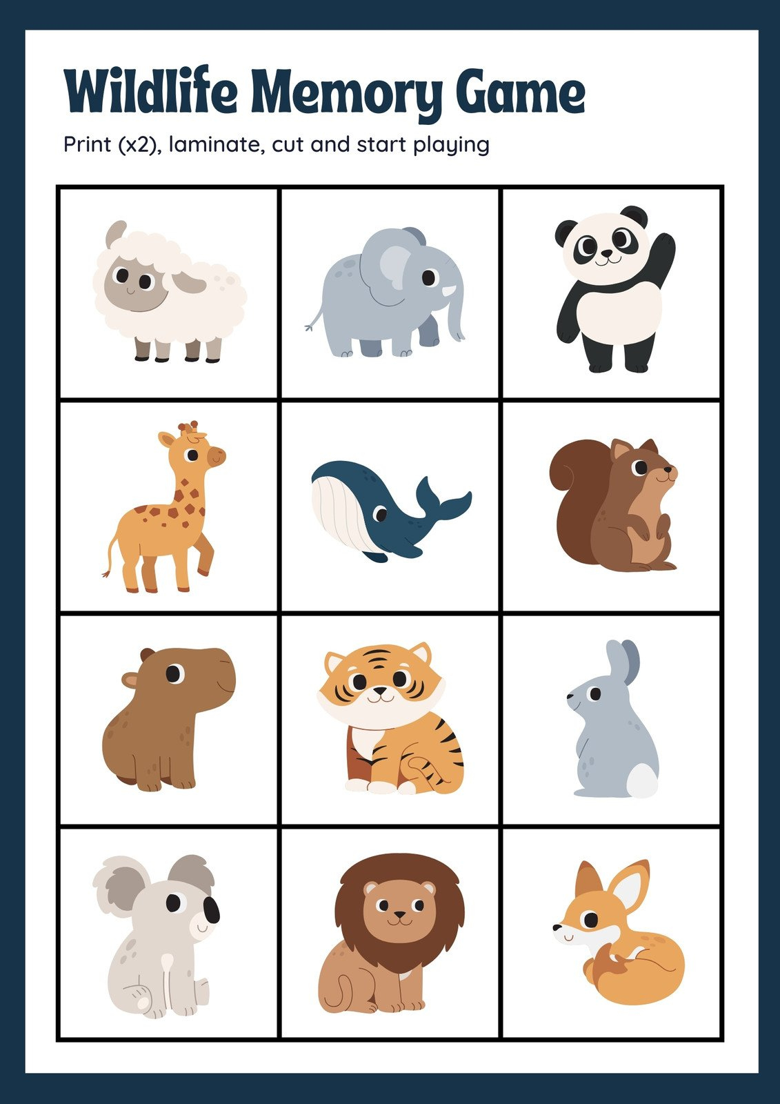 Free Custom Printable Animal Worksheet Templates | Canva pertaining to Printable Mammal Worksheets For Kindergarten
