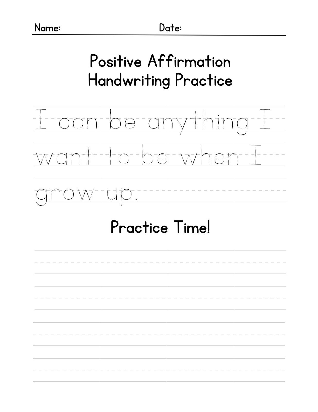 Free Custom Printable Handwriting Worksheet Templates | Canva inside Writing Worksheets Printable Free