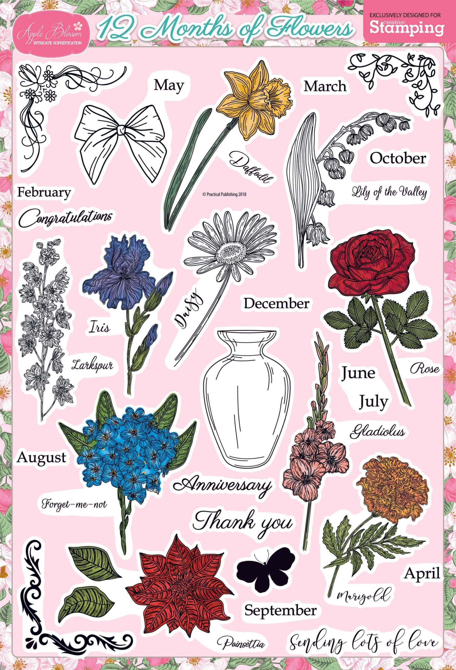 Free Digital Stamp Downloads with Free Printable Digi Stamps