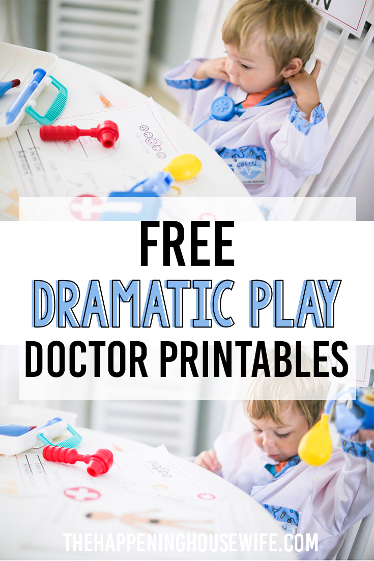 Free Doctor Play Set Printables - Steph Leighworthy throughout Dramatic Play Doctor&amp;#039;S Office Free Printables