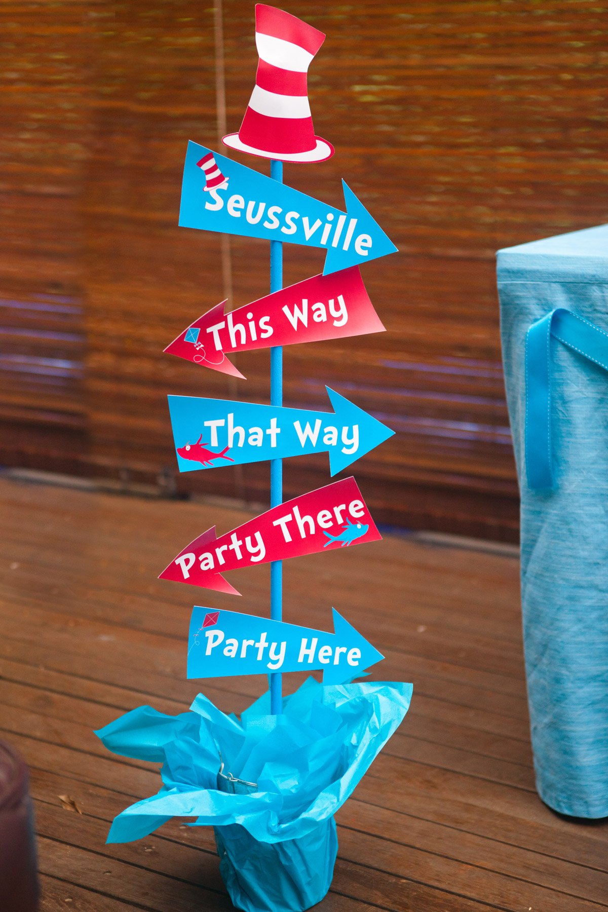 Free Dr Seuss Party Printables! - Sunshine Parties pertaining to Dr Seuss Arrows Free Printables