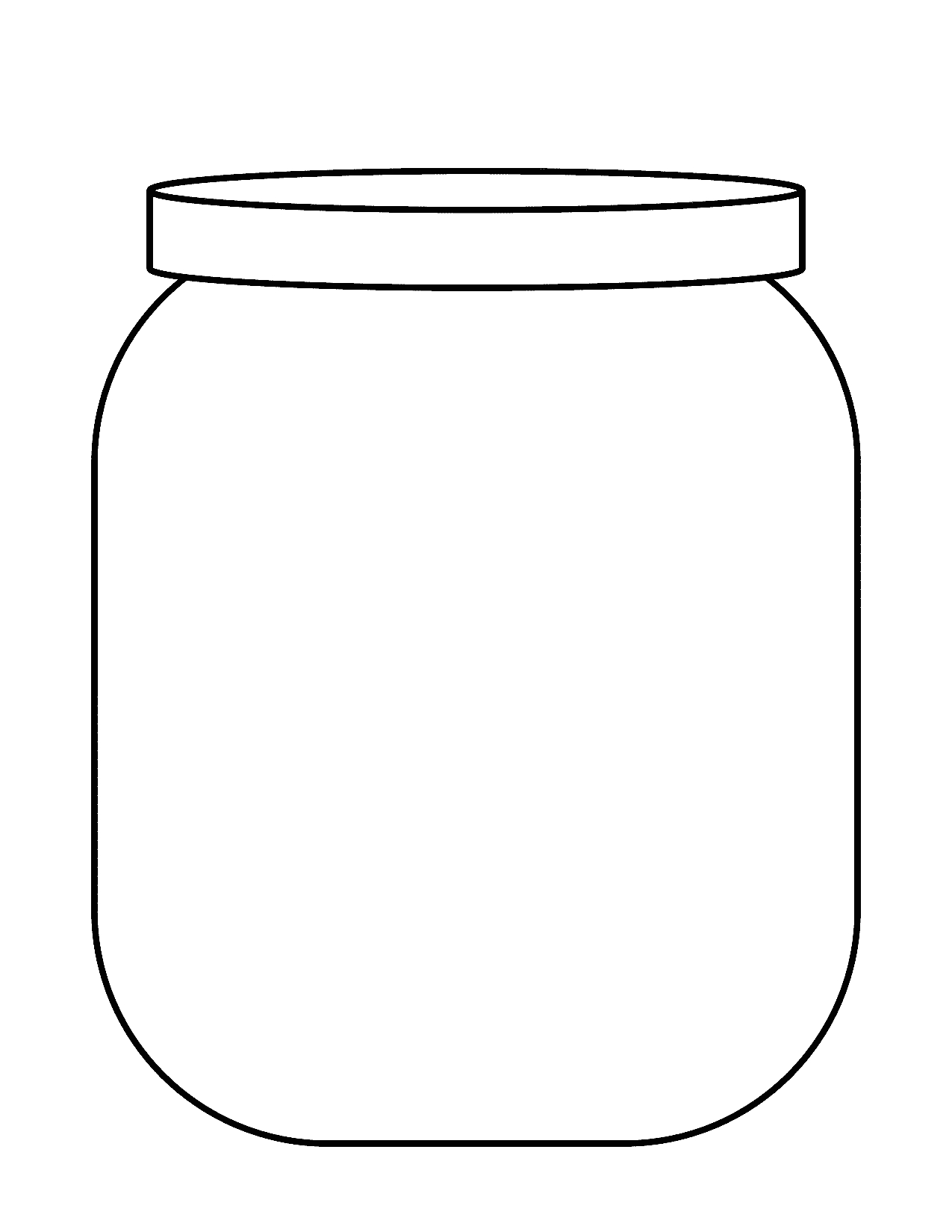 Free Editable Jar Template For Creative Learning inside Printable Mason Jar Template