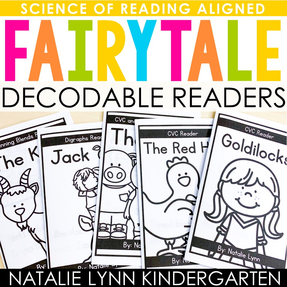 Free Fairytale And Fable Decodable Readers intended for Free Printable Decodable Books For Kindergarten
