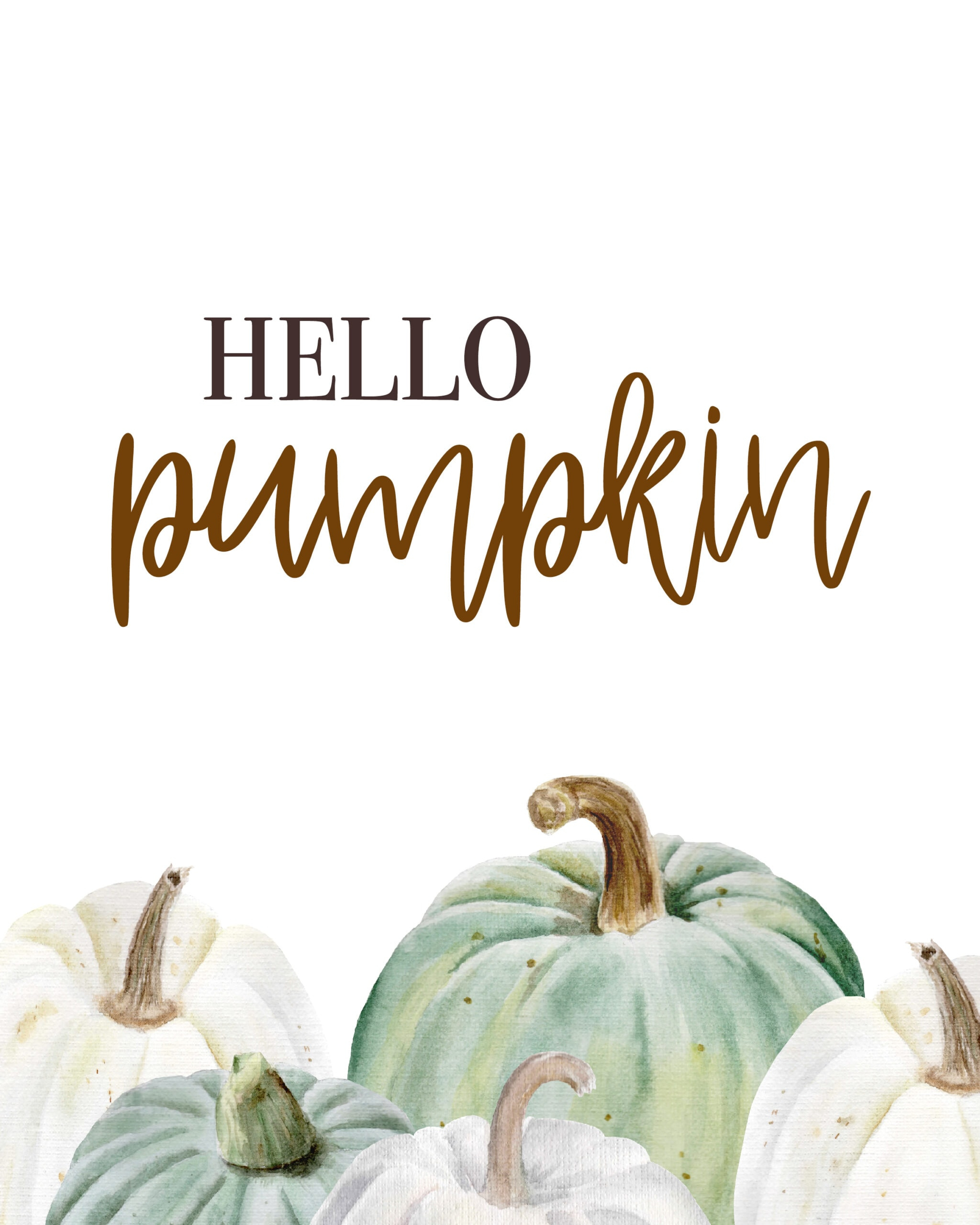 Free Farmhouse Style Fall Printables - Lolly Jane in Free Fall Printables 8x10