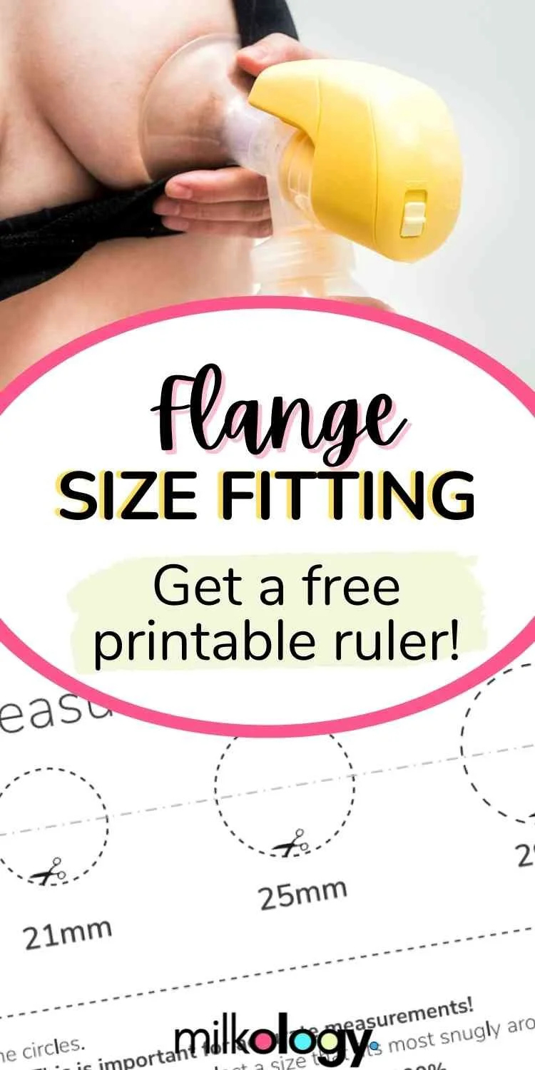 Free Flange Size Ruler (Free Printable!) — Milkology® with regard to Free Printable Flange Size Ruler
