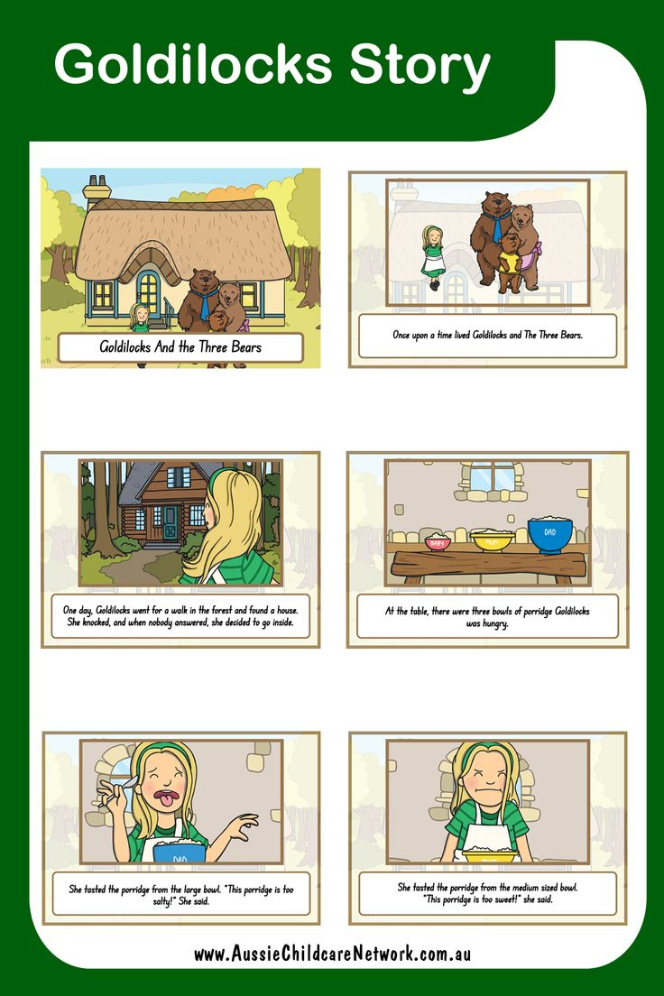 Free Goldilocks And The Three Bears Story Posters inside Free Printable Goldilocks and the Three Bears Story Sequencing Pictures