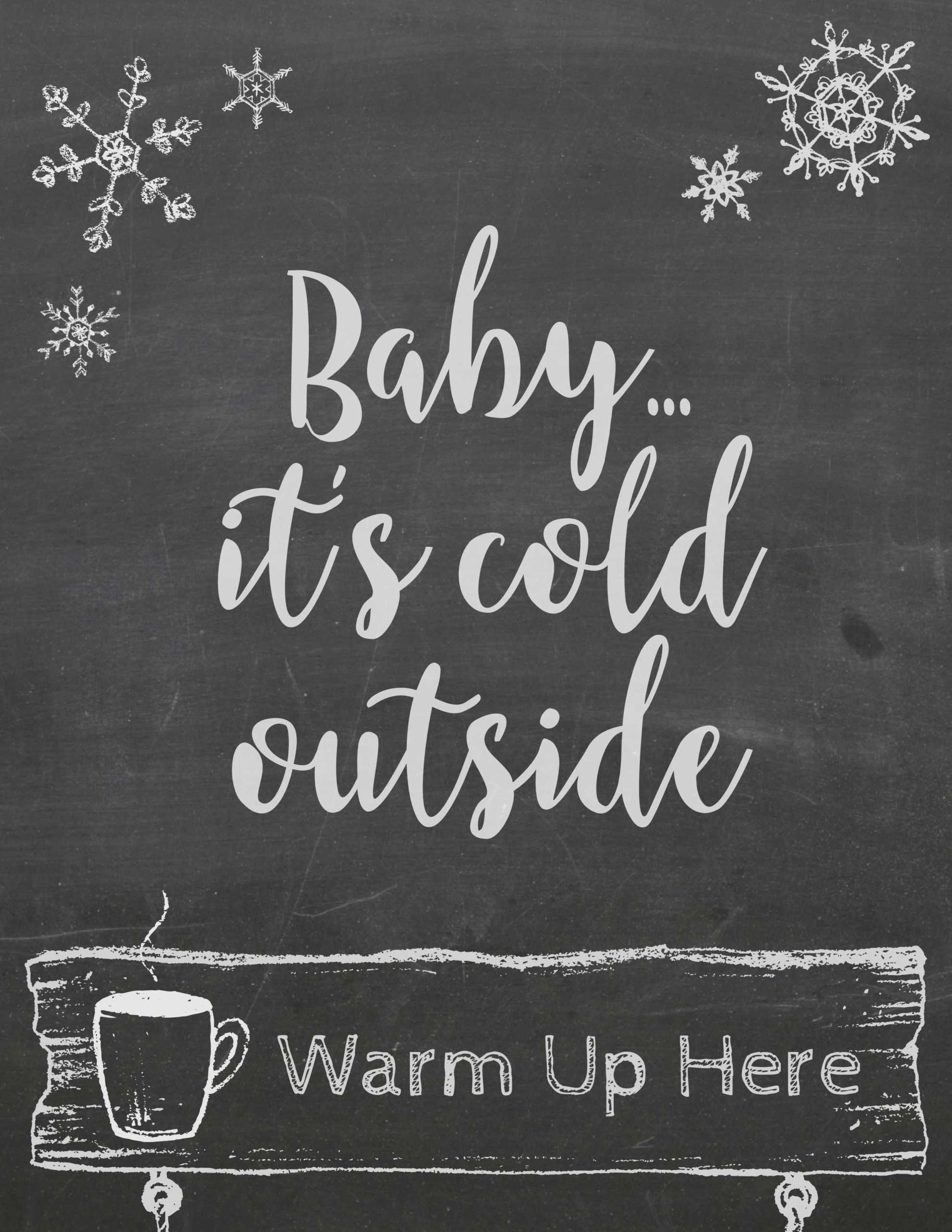 Free Hot Chocolate Sign Archives - Clutterbug in Printable Hot Chocolate Signs