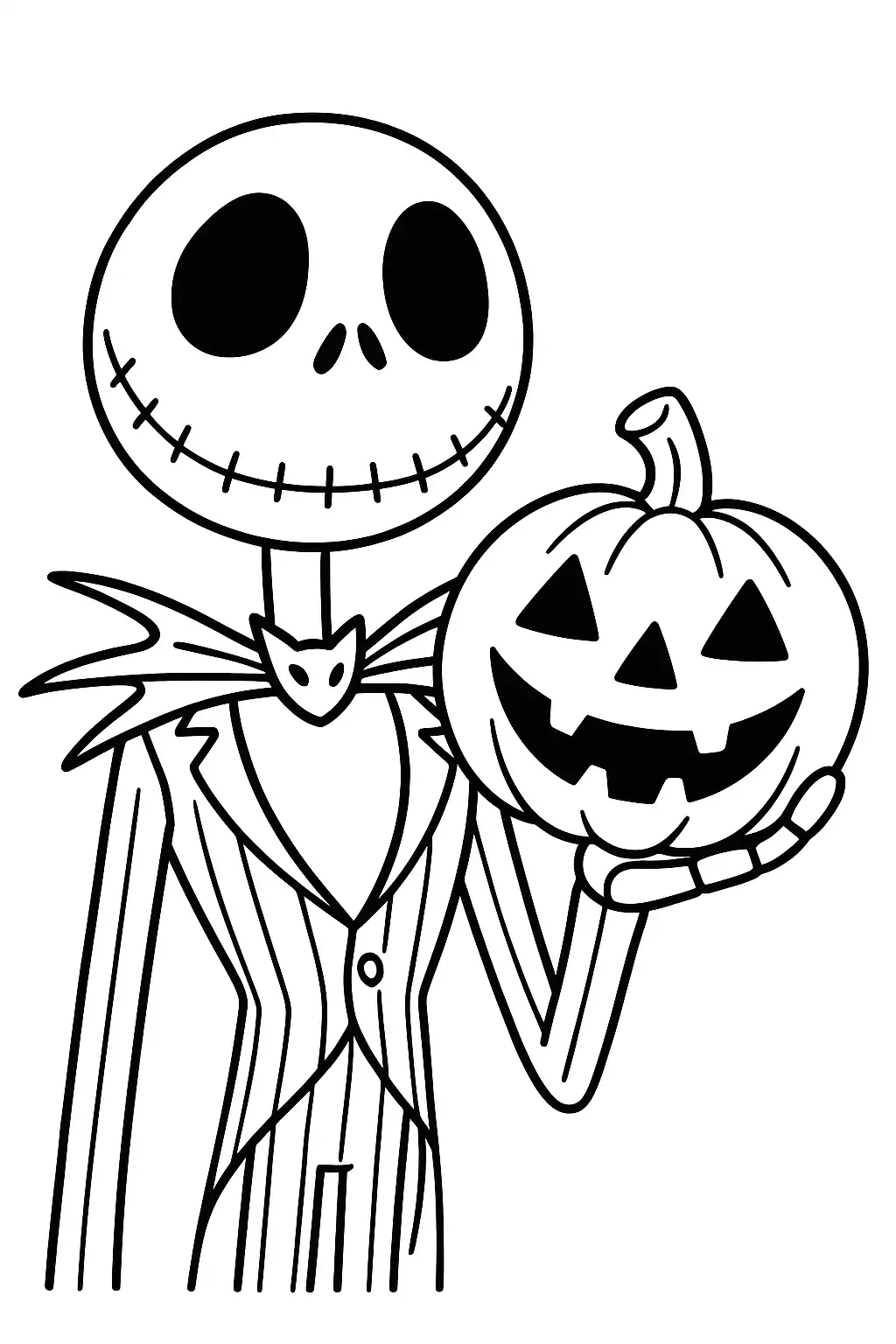 Free Jack Skellington Coloring Page Generator – 12 Jack regarding Jack Skellington Printable Images