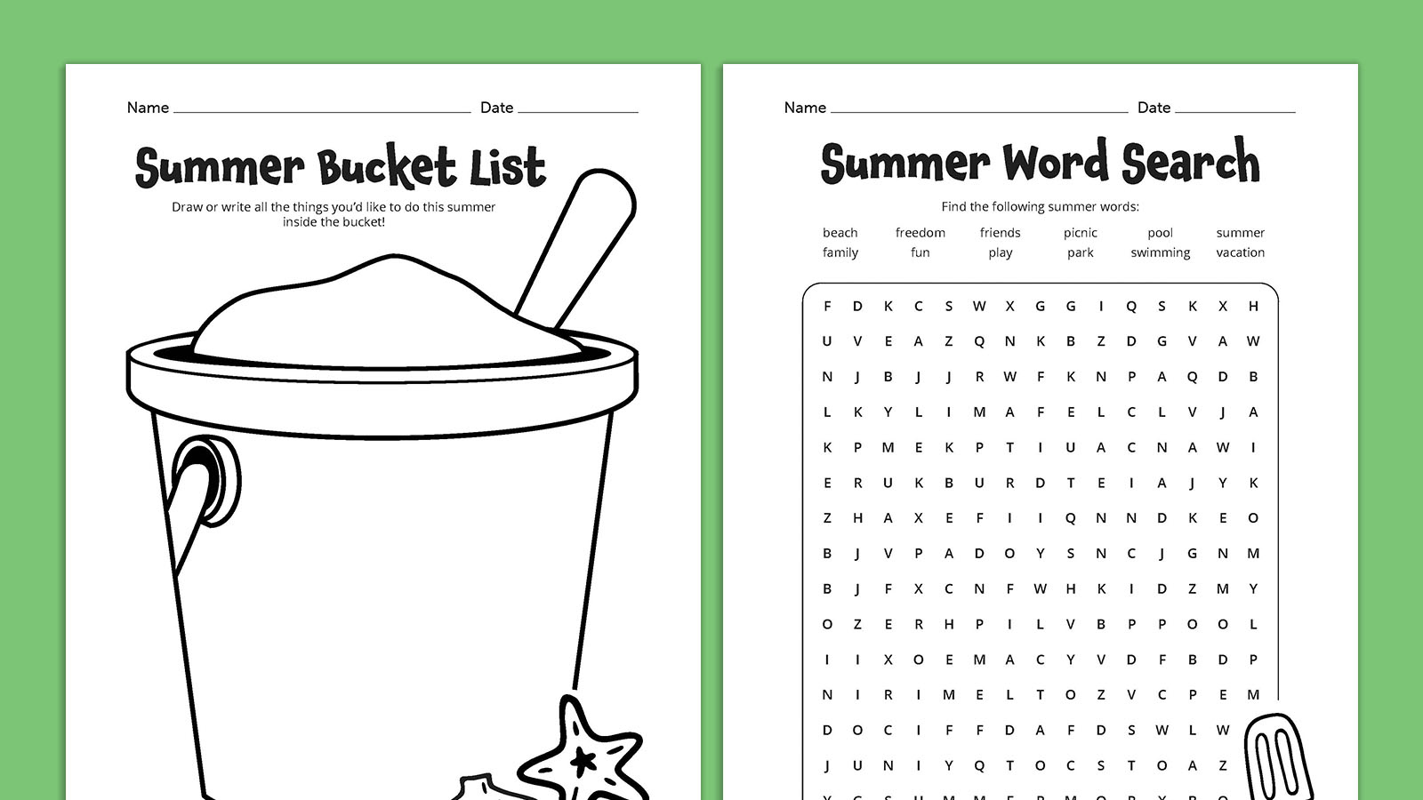 Free Last-Day-Of-School Printables throughout End Of Year Printables