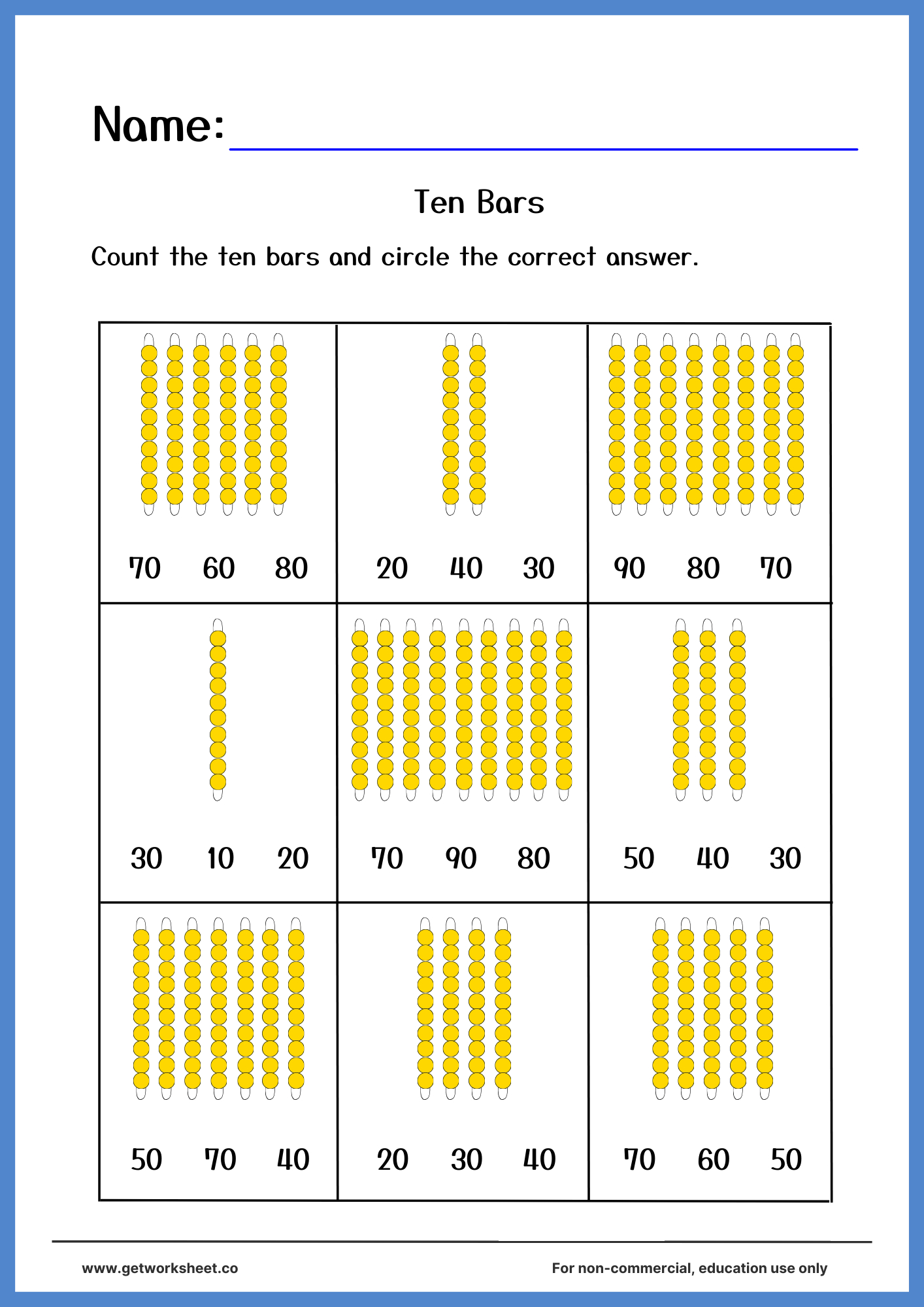 Free Montessori Beads Worksheets Worksheets | Get Worksheet for Montessori Beads Printable Free