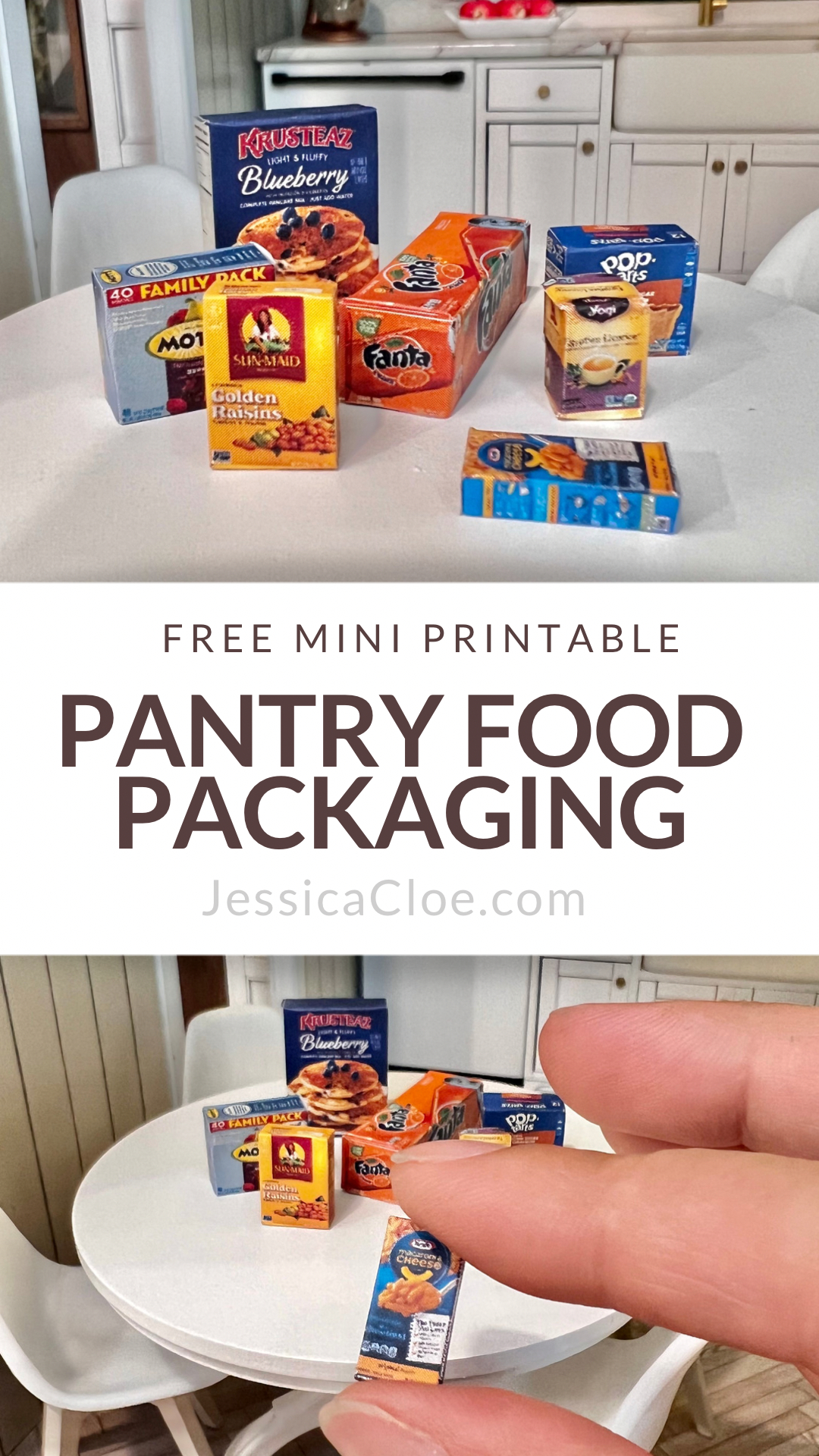 Free Pantry Foods Packaging Download — Jessica Cloe Miniatures inside Free Printable Miniature Labels