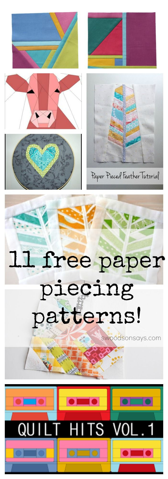 Free Paper Piecing Patterns To Download And Sew with regard to Free Printable Paper Piecing Templates