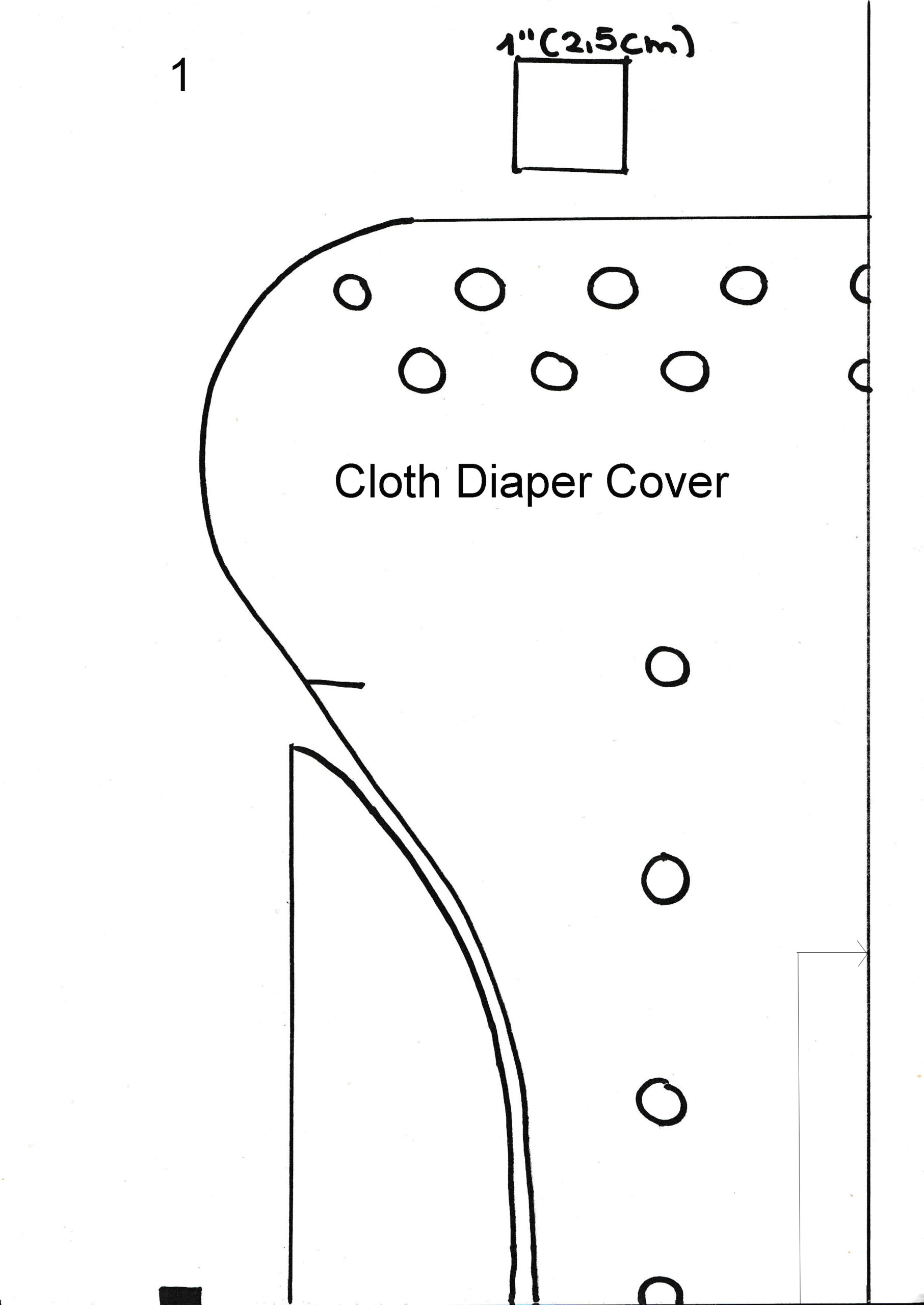 Free Pattern And Tutorial – Cloth Diaper Cover – Mom Camellia intended for Printable Free Printable Diaper Cover Pattern