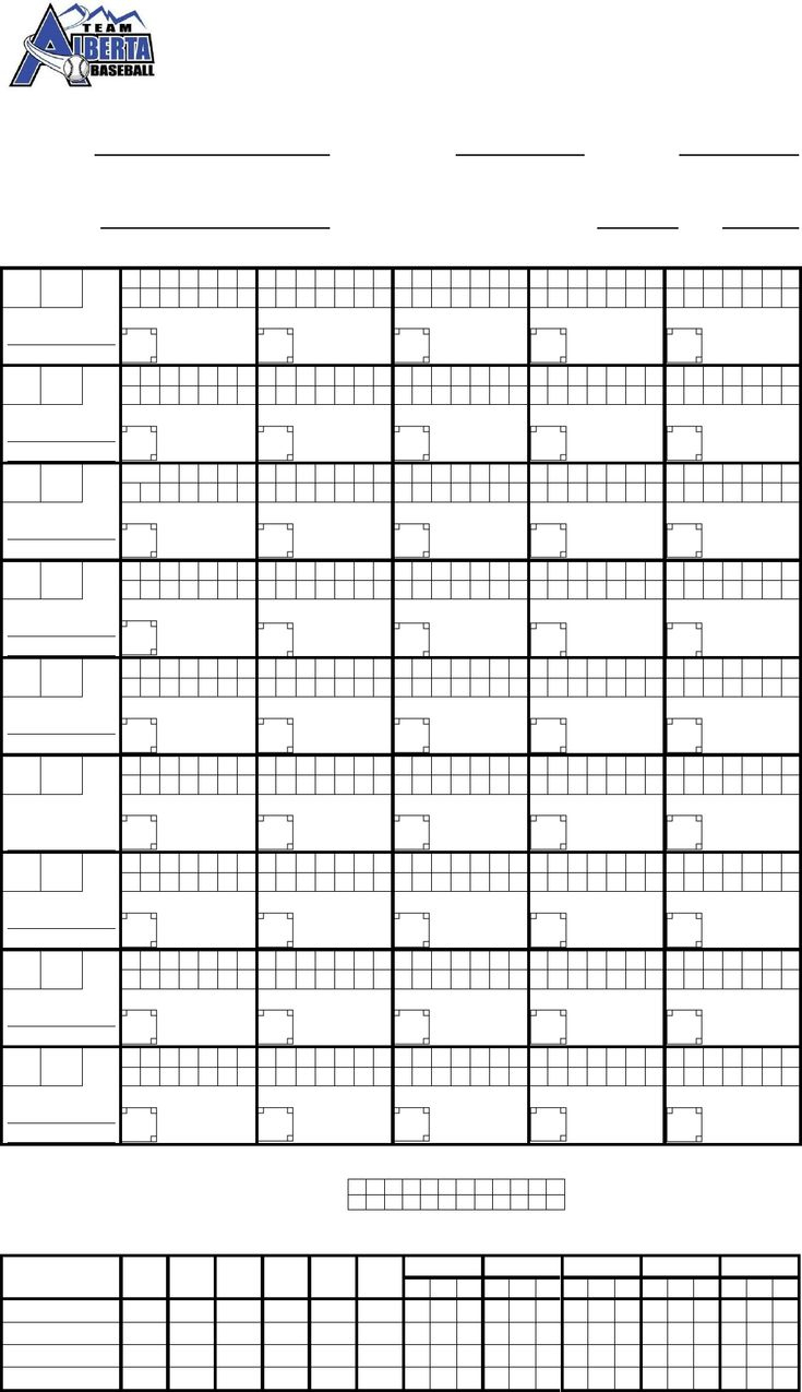 Free Pitching Chart - Pdf | 309Kb | 1 Page(S) throughout Free Softball Pitching Charts Printable