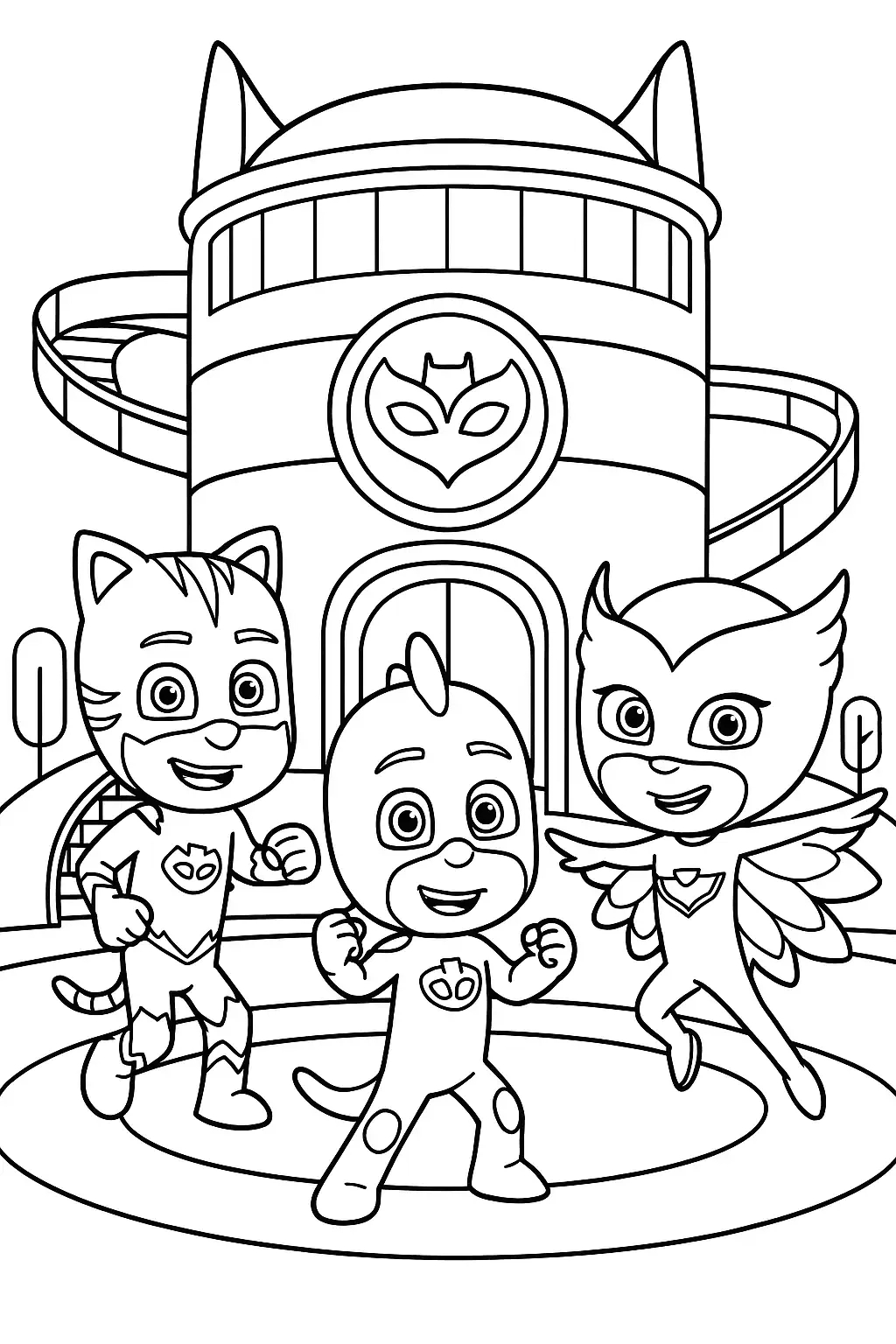 Free Pj Mask Coloring Pages Generator – 16 Pj Mask Coloring Pages pertaining to Pj Mask Free Printable