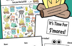 Free Preschool Camping Theme Worksheets! ⋆ The Hollydog Blog throughout Free Printable Camping Worksheets For Preschoolers