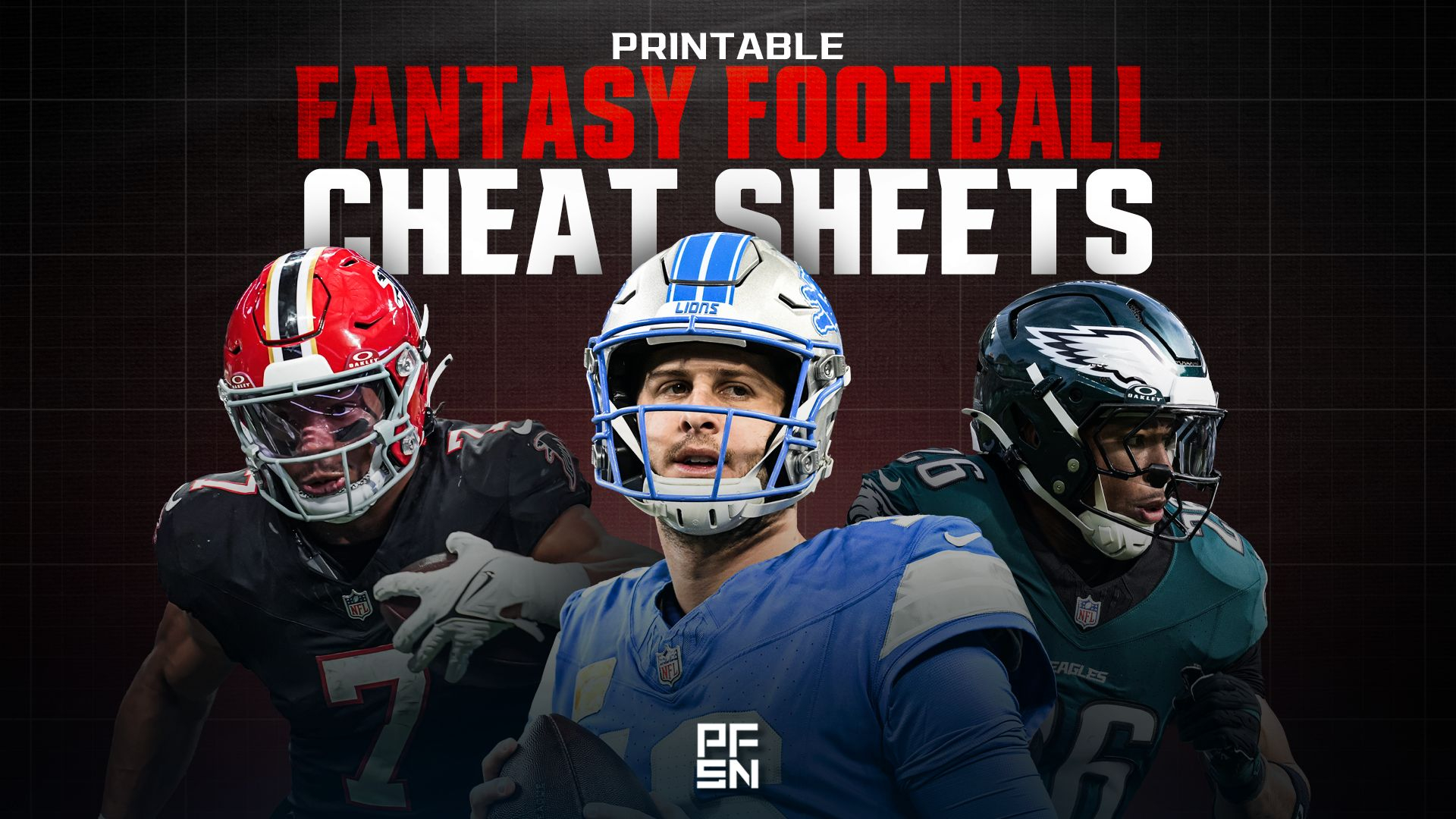 Free Printable 2025 Fantasy Football Cheat Sheets: Ppr, Half-Ppr inside Free Fantasy Football Cheat Sheet 2025 Printable