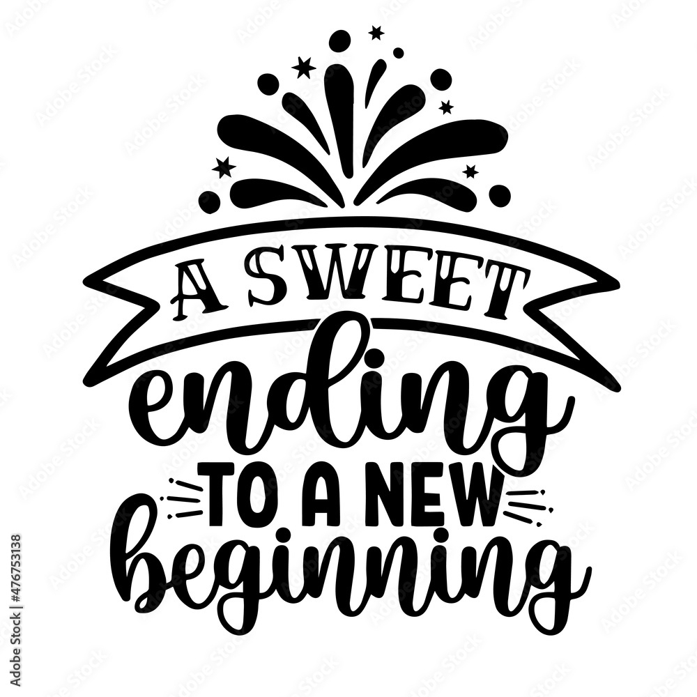 Free Printable A Sweet Ending To A New Beginning Sign A Sweet pertaining to A Sweet Ending to a New Beginning Free Printable