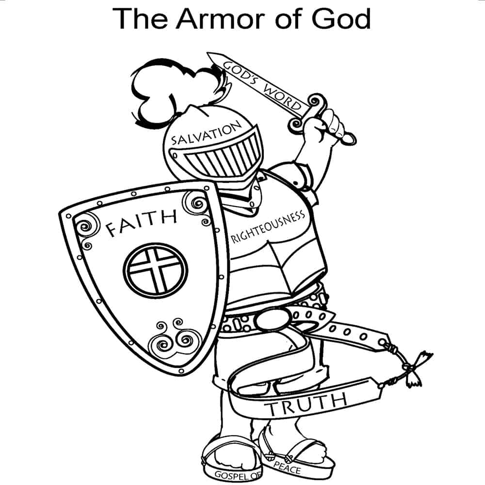 Free, Printable Armor Of God Activities On Sunday School Zone pertaining to Free Printable Armor Of God