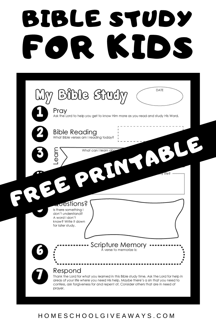 Free Printable Bible Study For Kids pertaining to Free Printable Bible Studies