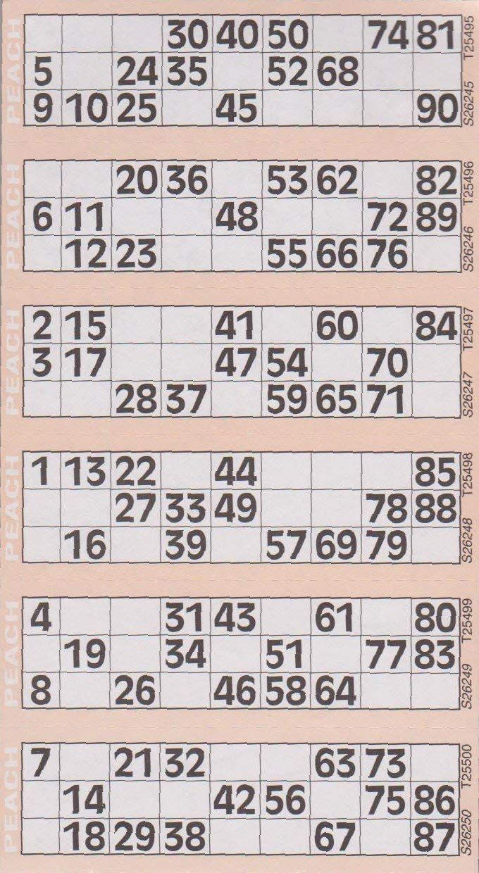 Free Printable Bingo Cards 1-99 for Free Printable Bingo Cards 1 90
