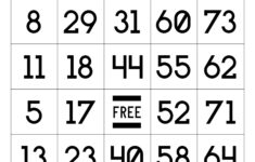 Free Printable Bingo Cards – Paper Trail Design intended for Bingo Cards Creator Free