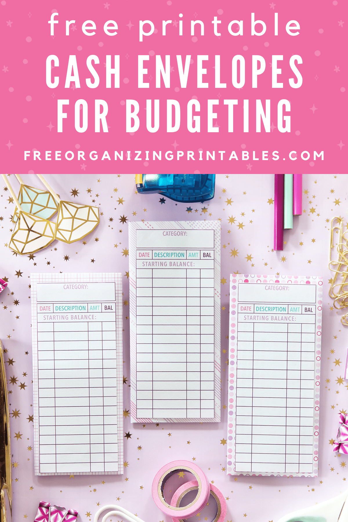 Free Printable Cash Envelopes For Budgeting for Free Cash Stuffing Printables