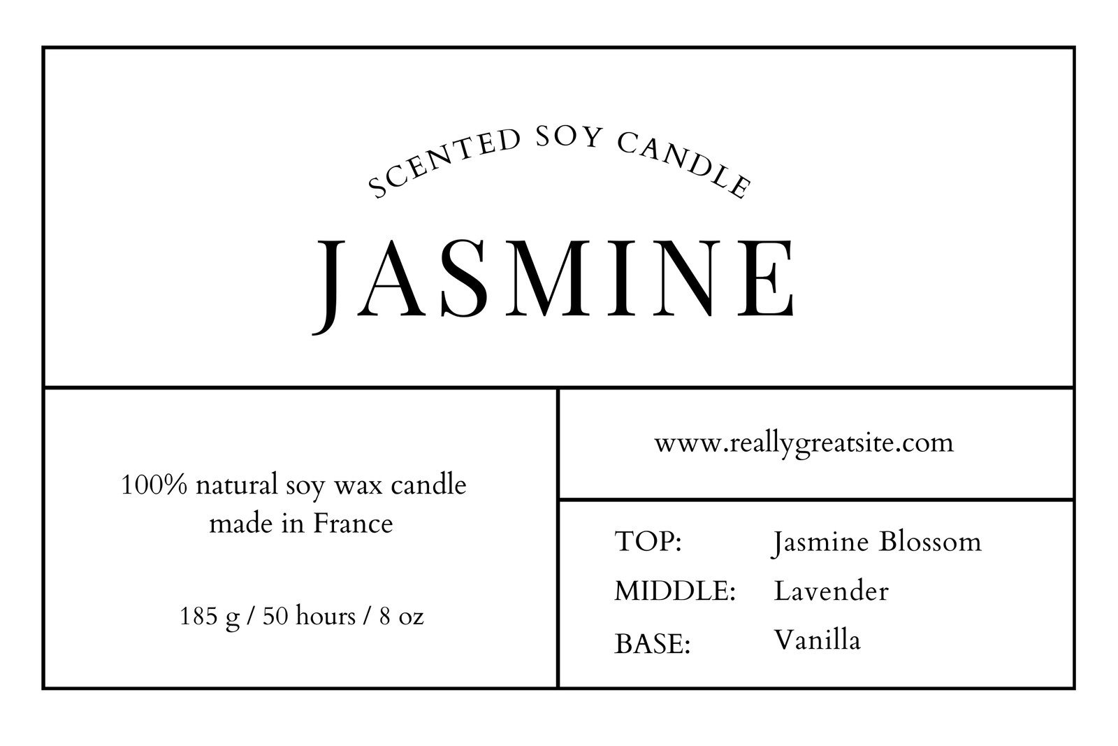 Free Printable Custom Candle Label Templates | Canva throughout Downloadable Free Printable Candle Labels