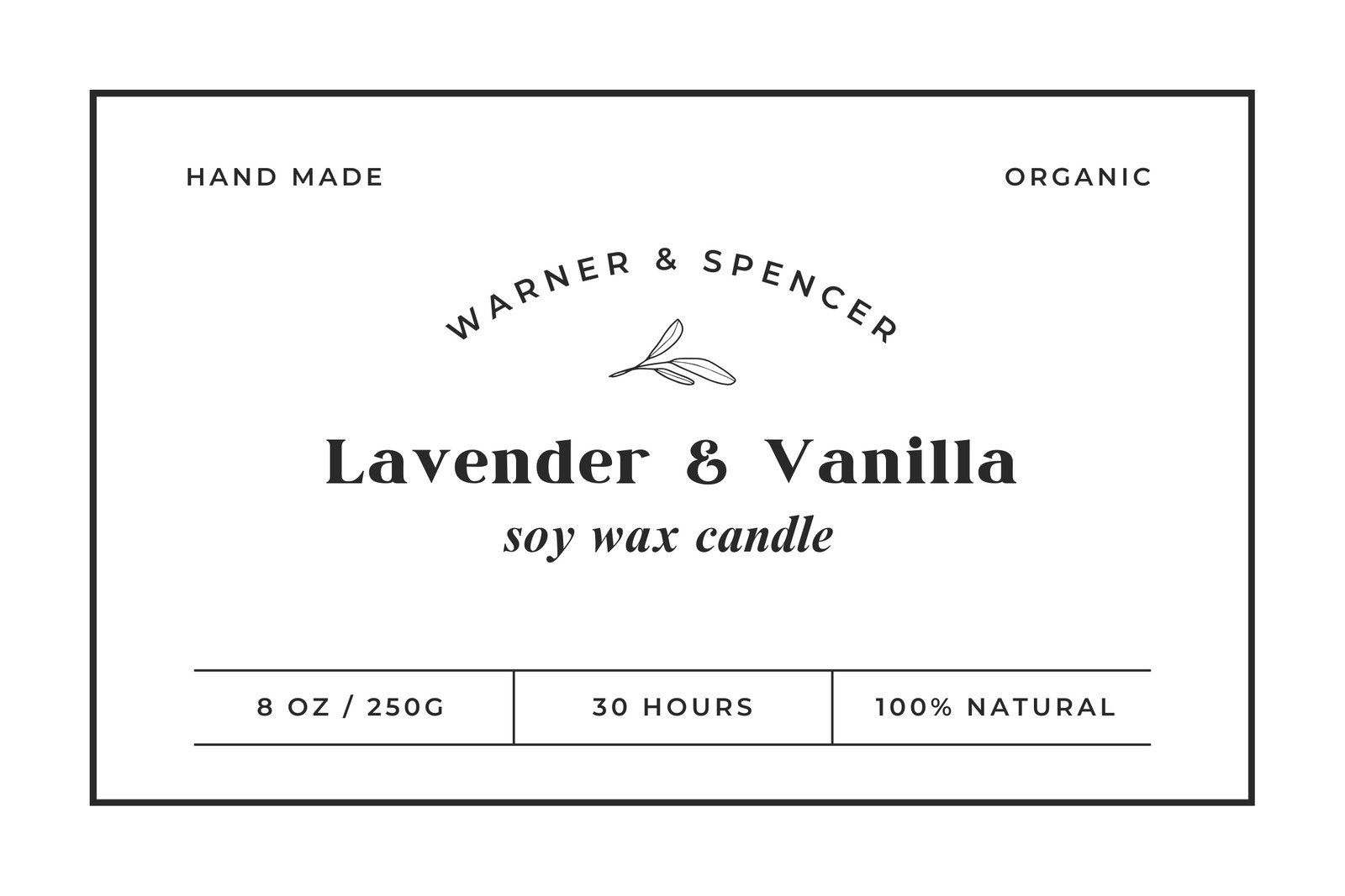 Free Printable Custom Candle Label Templates | Canva with Free Printable Wax Melt Labels