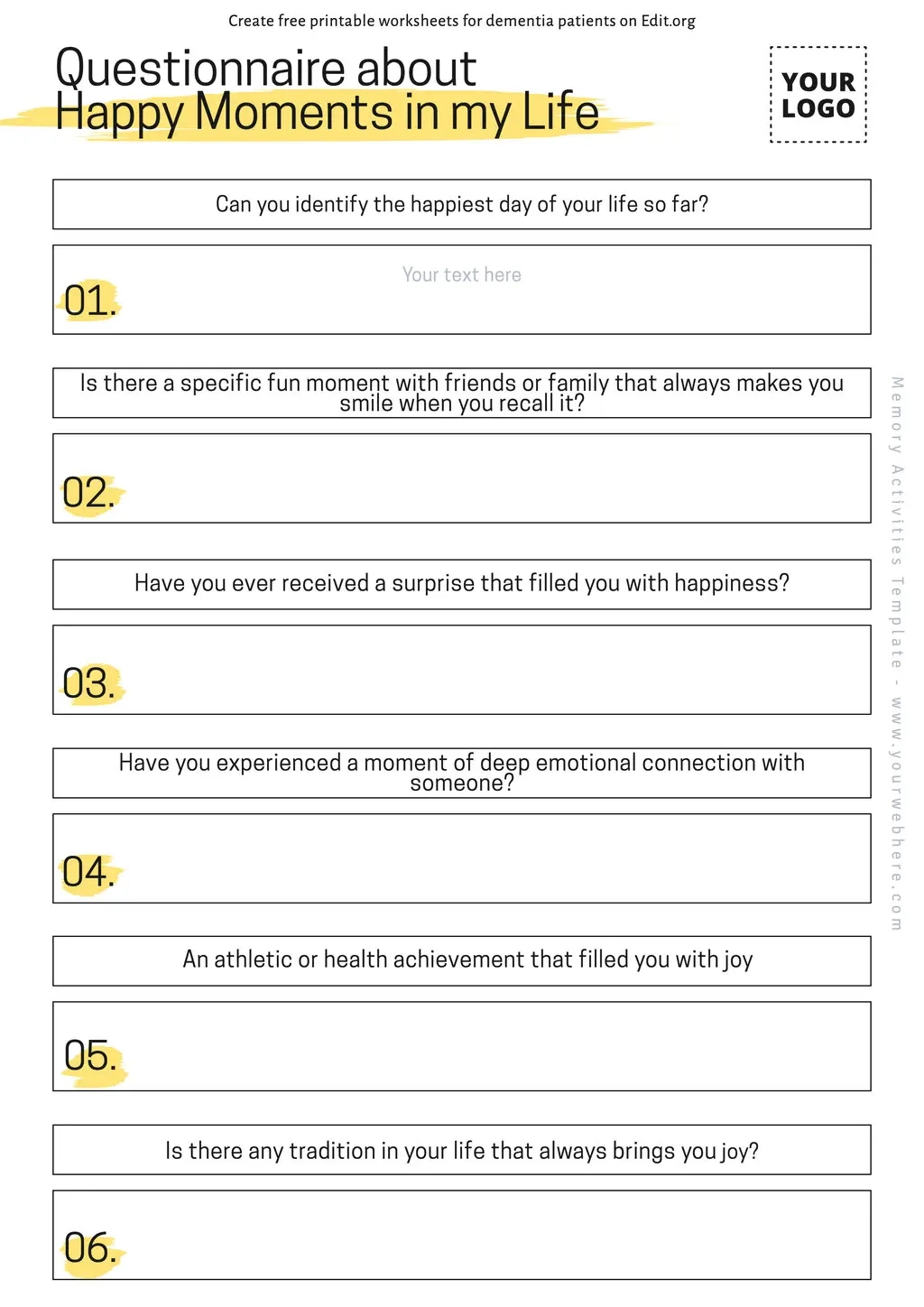 Free Printable Dementia Activities within Free Printable Worksheets For Adults