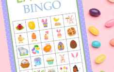 Free Printable Easter Bingo Cards (For All Ages!) – Carla Schauer regarding Bingo Cards For Easter
