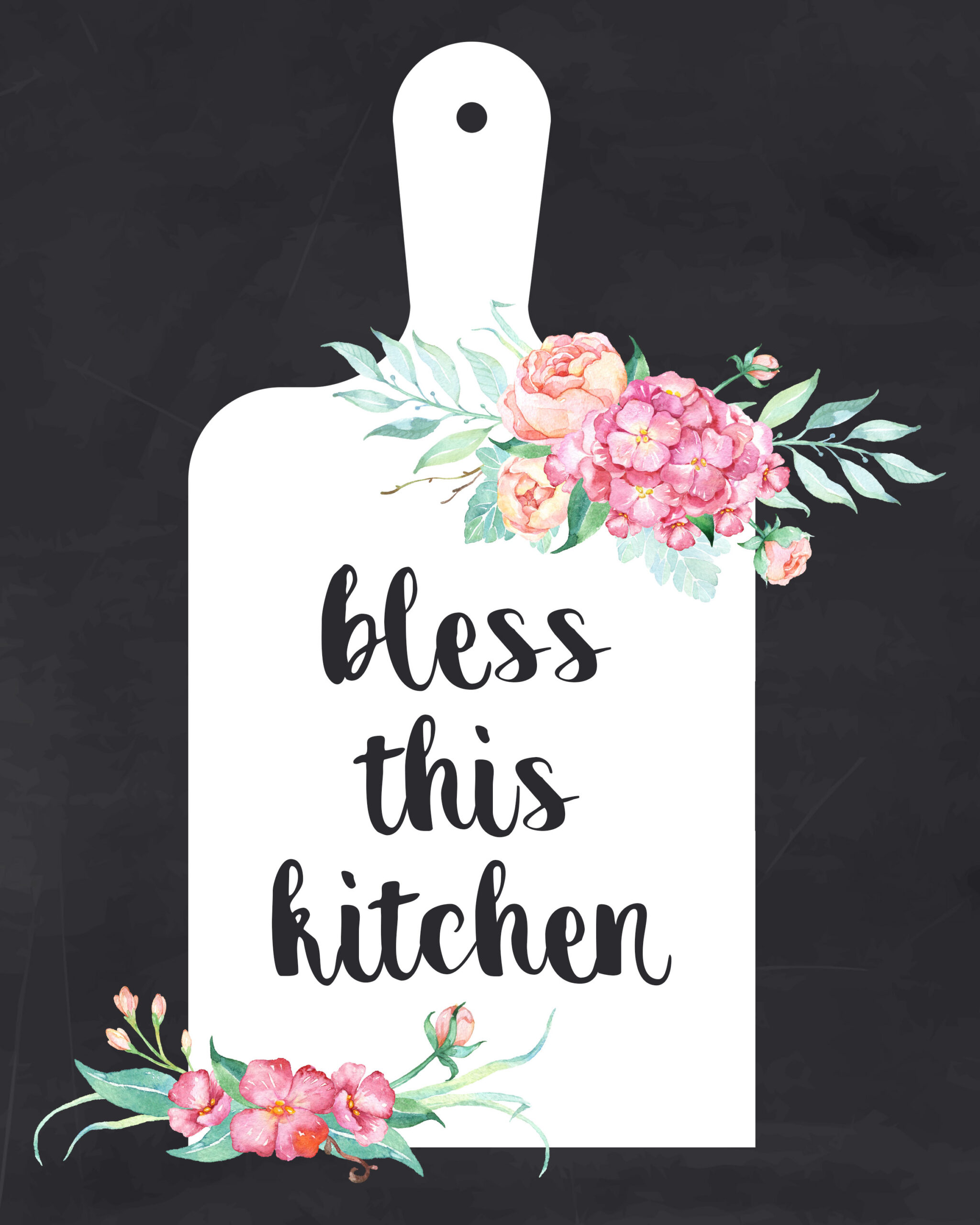 Free Printable Farmhouse Kitchen Wall Art Collection - The Cottage within Free Kitchen Wall Art Printables