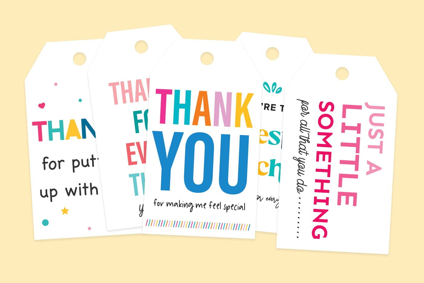 Free Printable Gift Tags For Teachers - Favorite Printables intended for Free Printable Printable Thank You Tags For Teachers