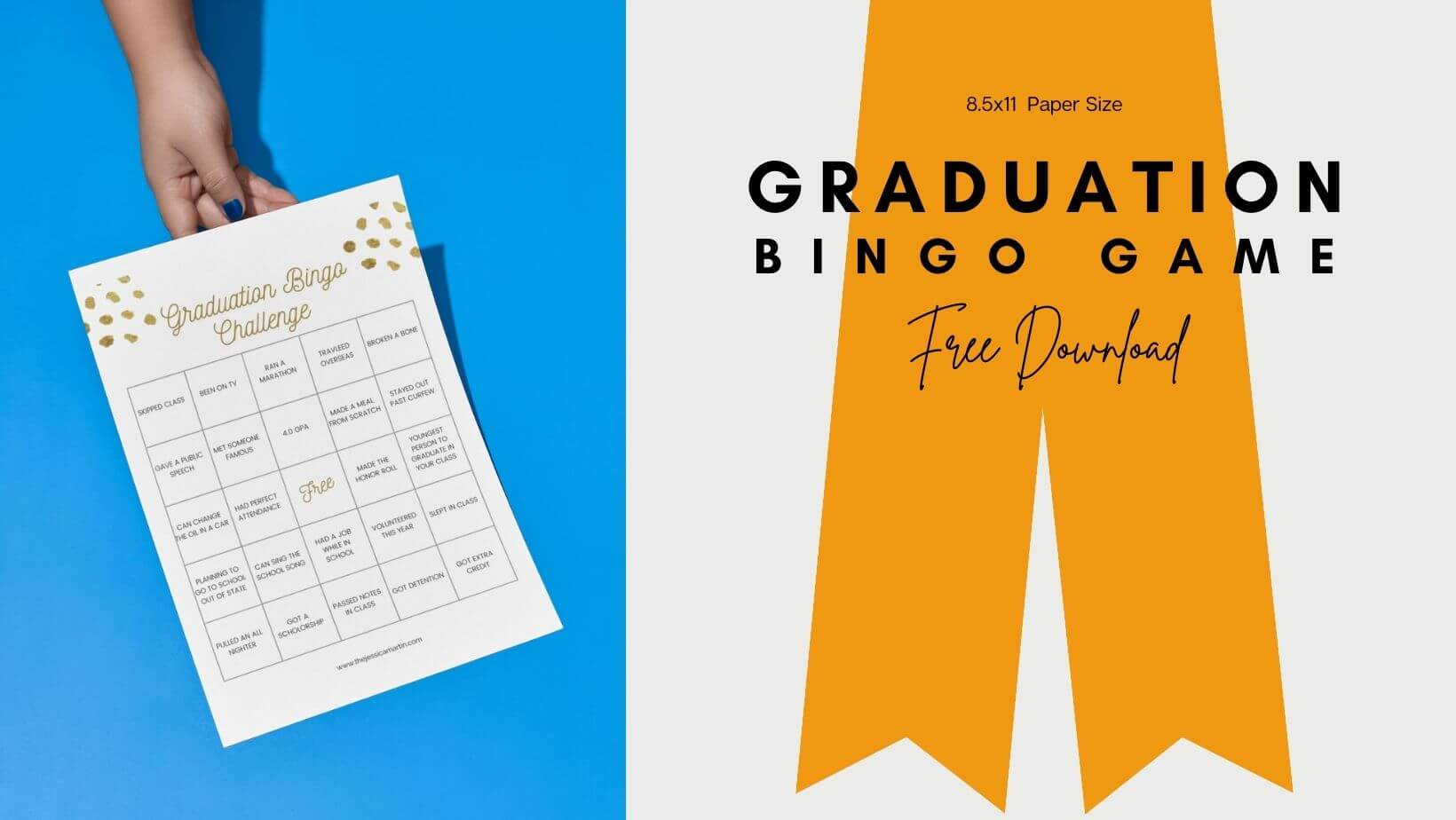 Free Printable Graduation Bingo Game inside Graduation Bingo Free Printable