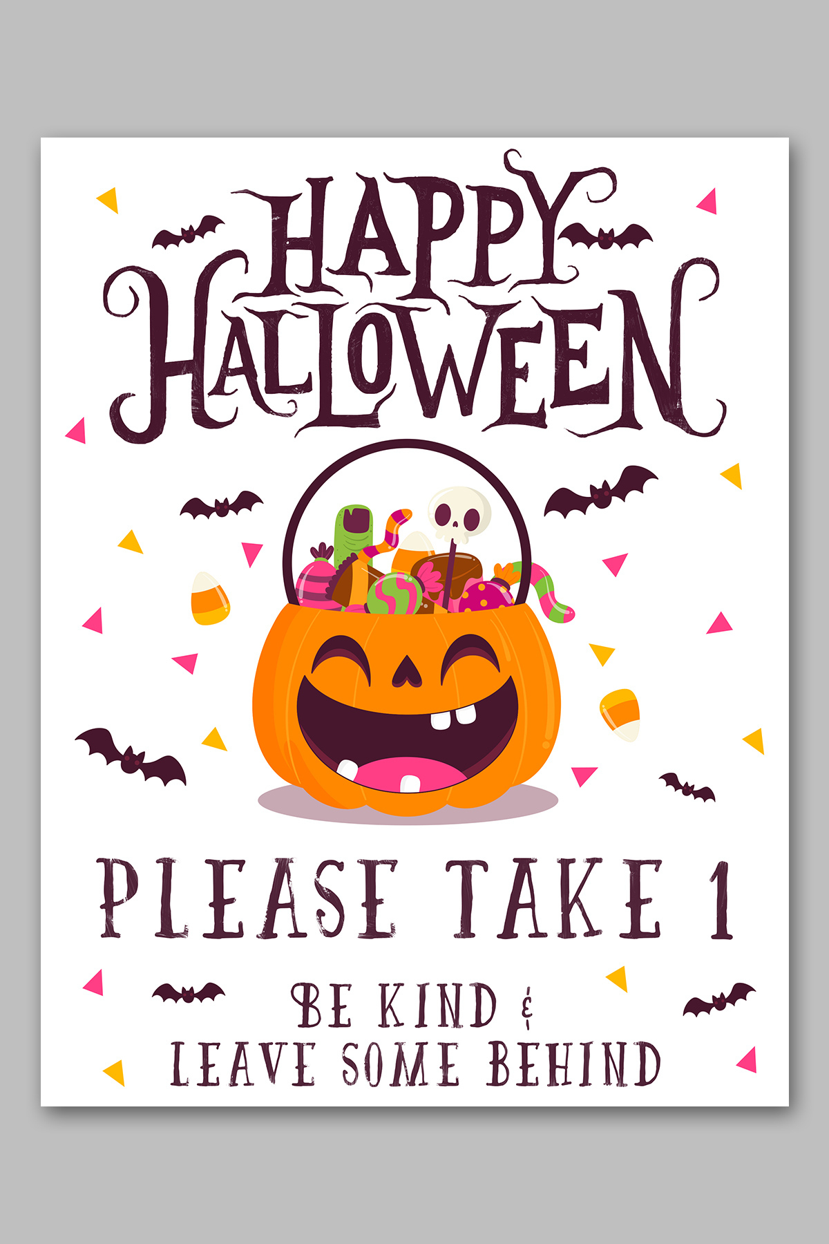 Free-Printable-Halloween-Candy-Sign-Set-Example-9 - Mom Envy inside Free Printable Halloween Candy Signs