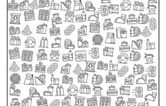 Free Printable I Spy Restaurant Activity – Paper Trail Design inside I Spy Food Printable