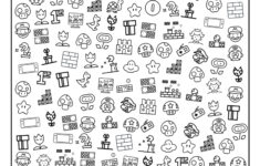 Free Printable I Spy Super Mario Activity – Paper Trail Design pertaining to Free Printable Mario Worksheets