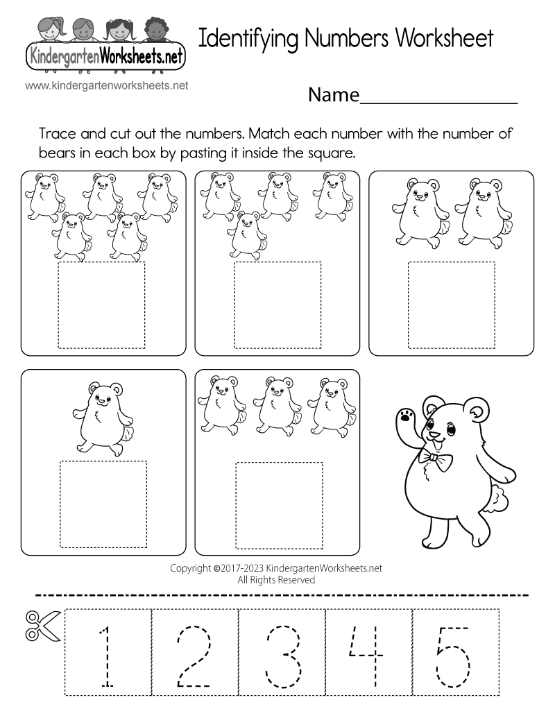 Free Printable Identifying Numbers Worksheet in Identifying Numbers Worksheet Printable